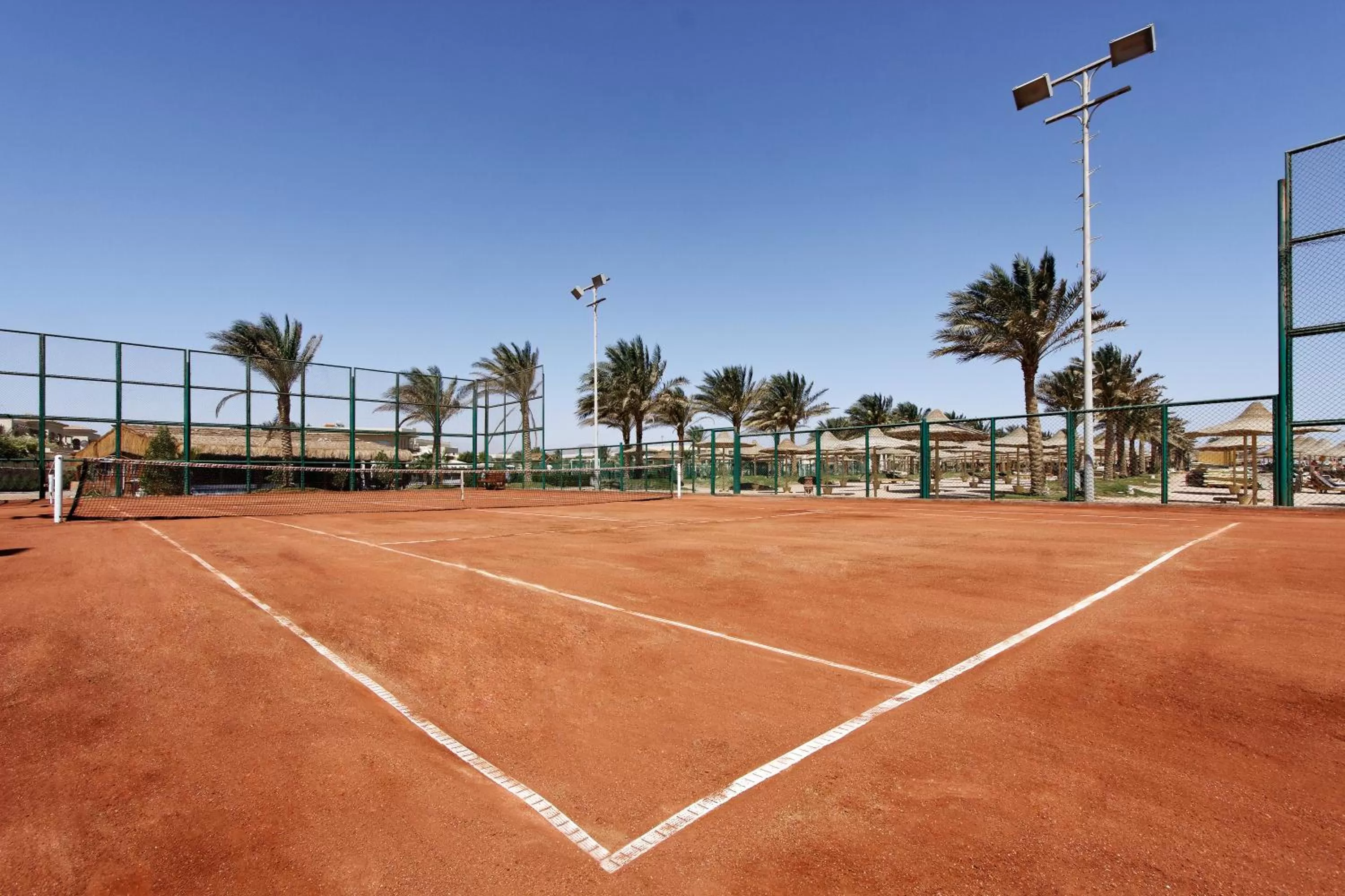 Tennis court in Pickalbatros Royal Moderna Sharm "Aqua Park"- All inclusive