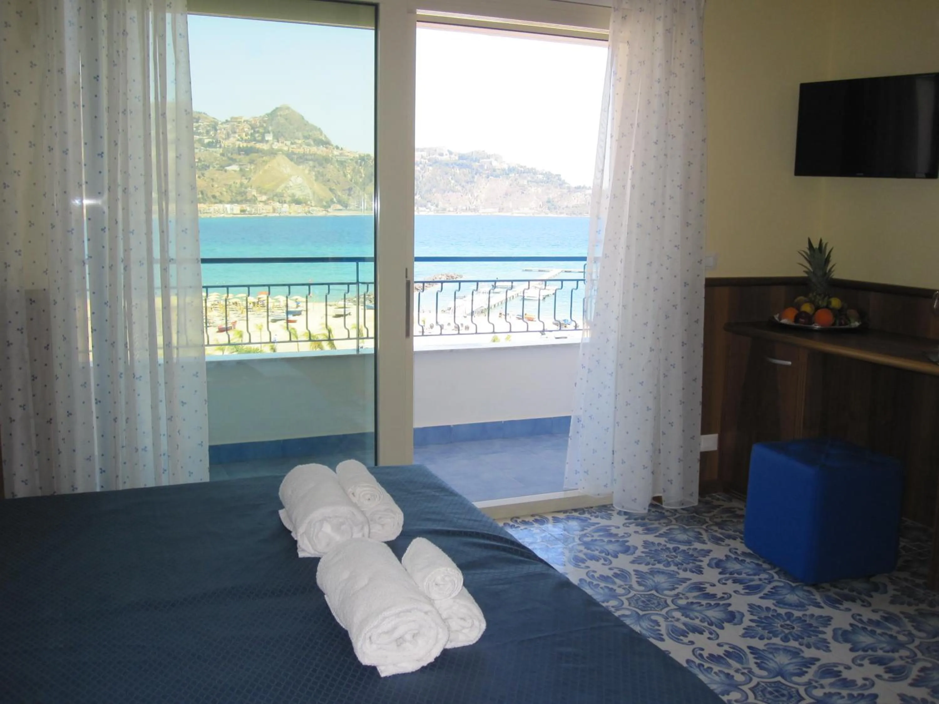 Bed in Hotel Panoramic