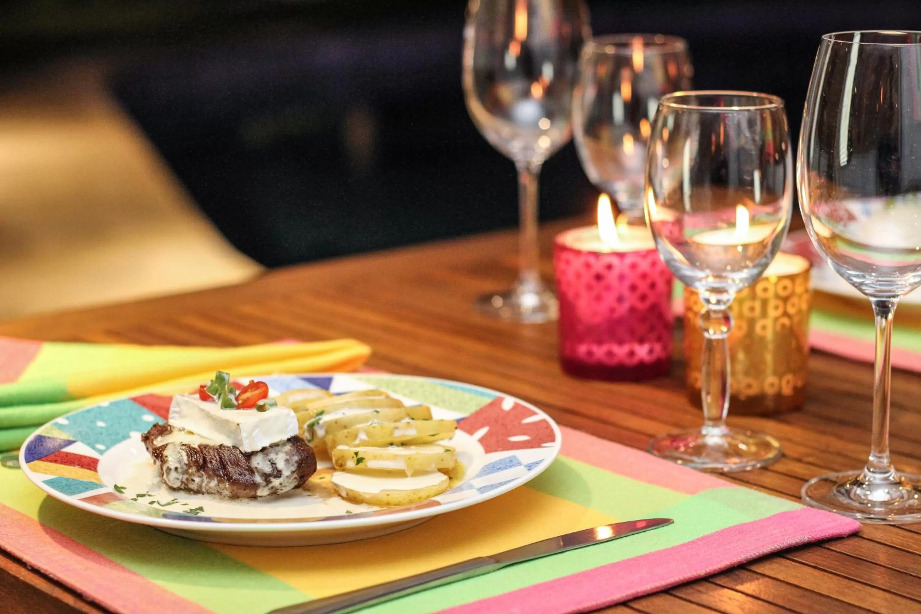 Food and drinks in Guest House Guarujá