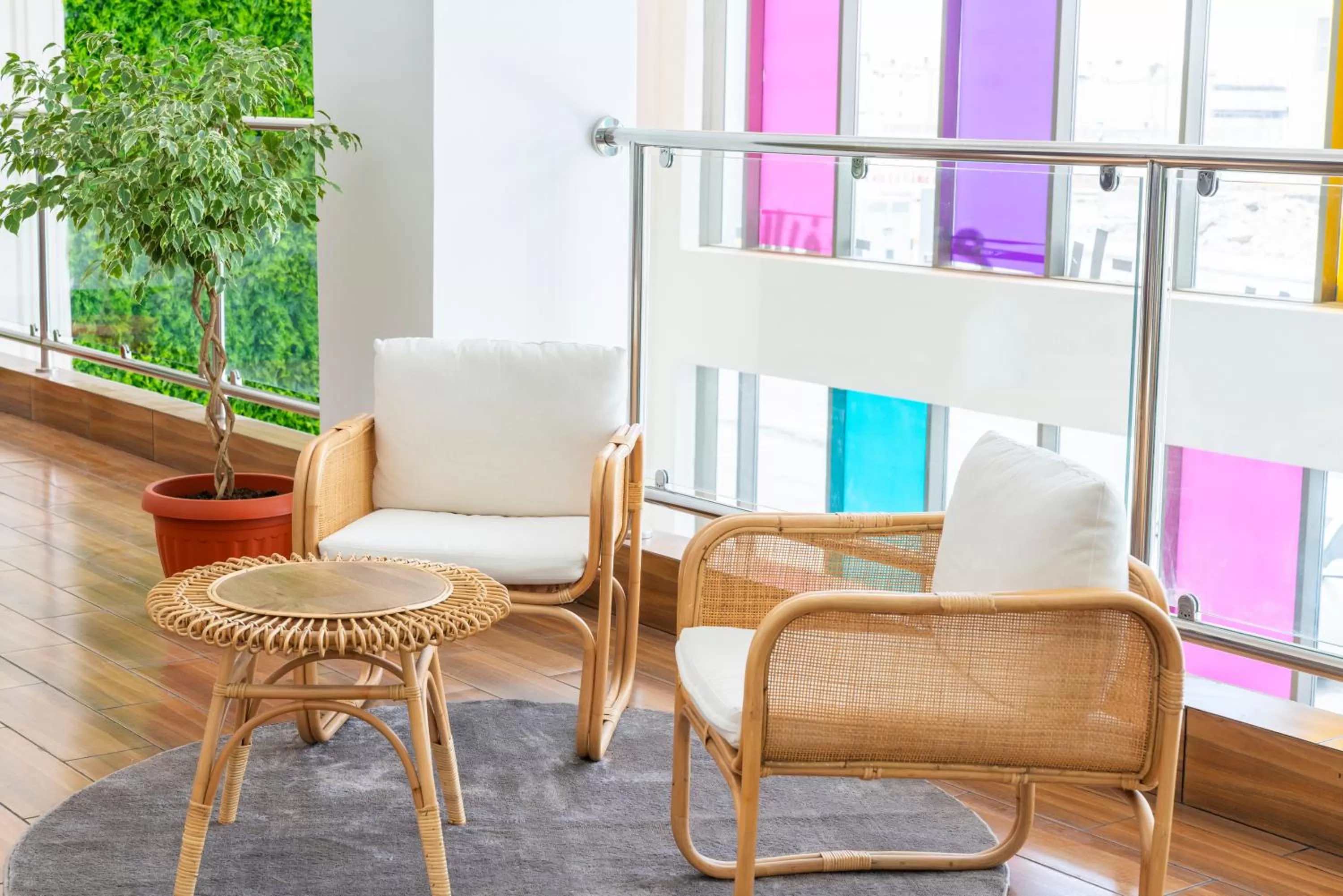 Seating area in Dara Qurtubah Hotel