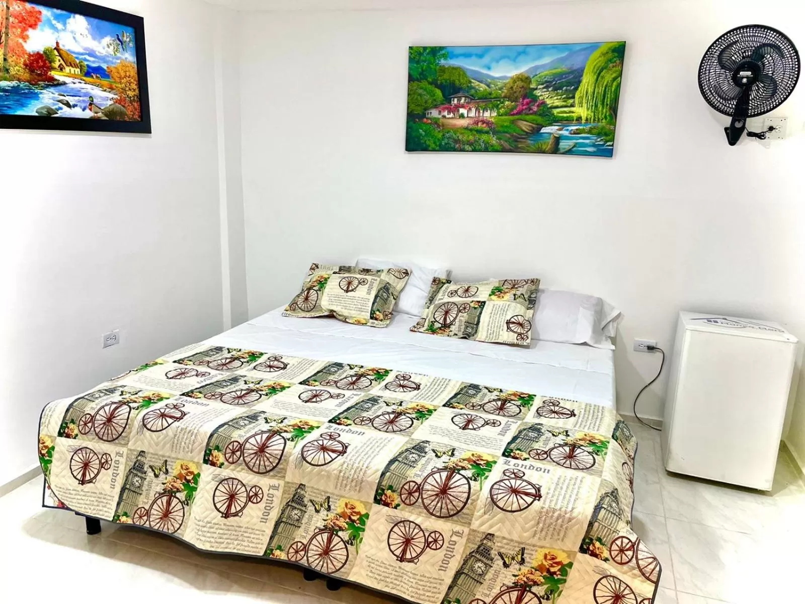 Bed in Hotel Eterna Primavera