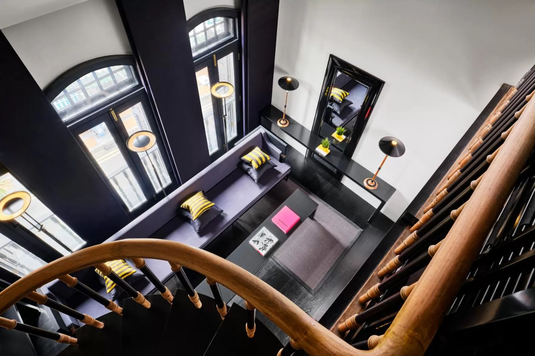 Seating area in Duxton Reserve Singapore, Autograph Collection