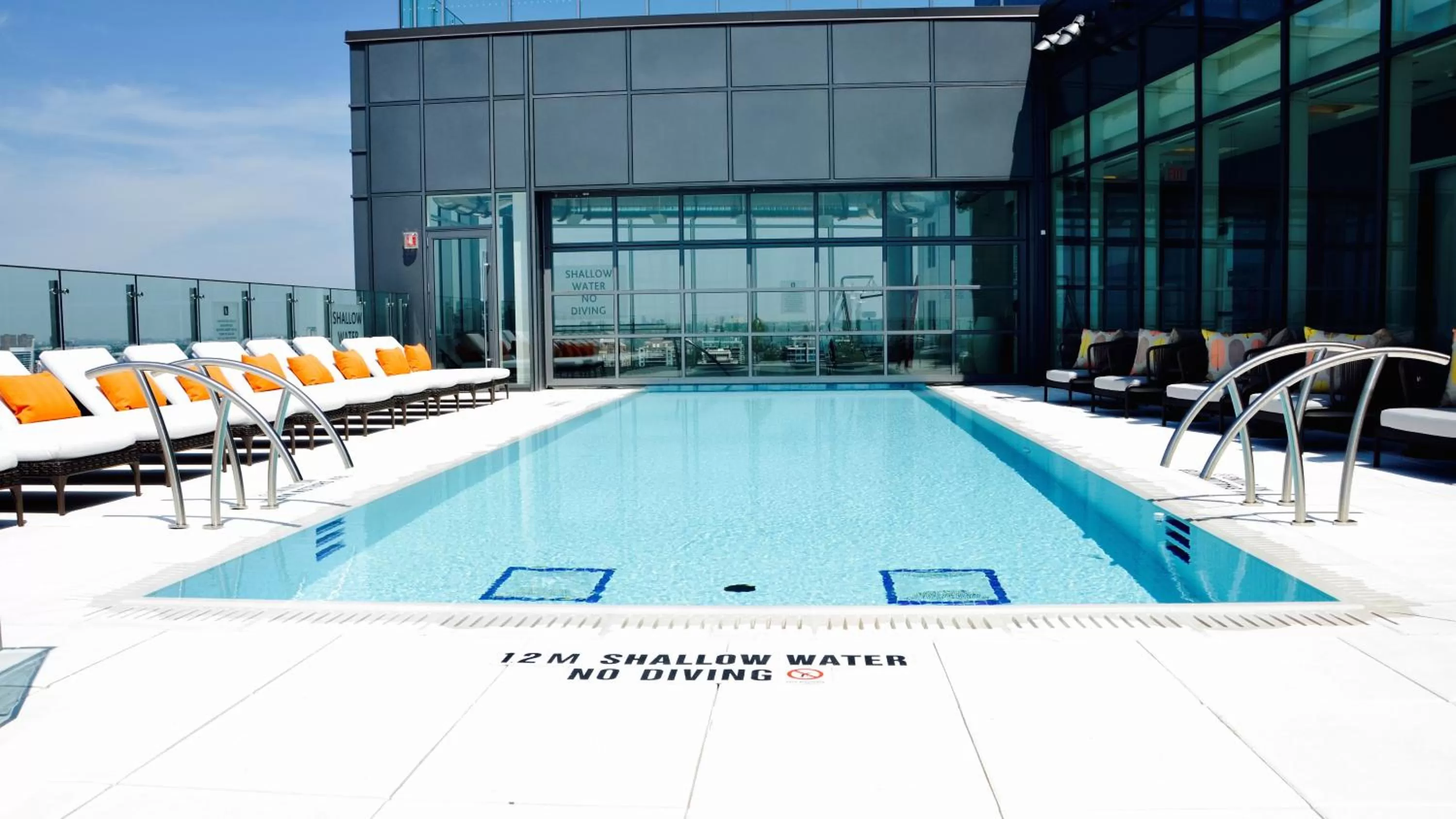 Swimming pool in Hotel X Toronto, a Destination by Hyatt Hotel