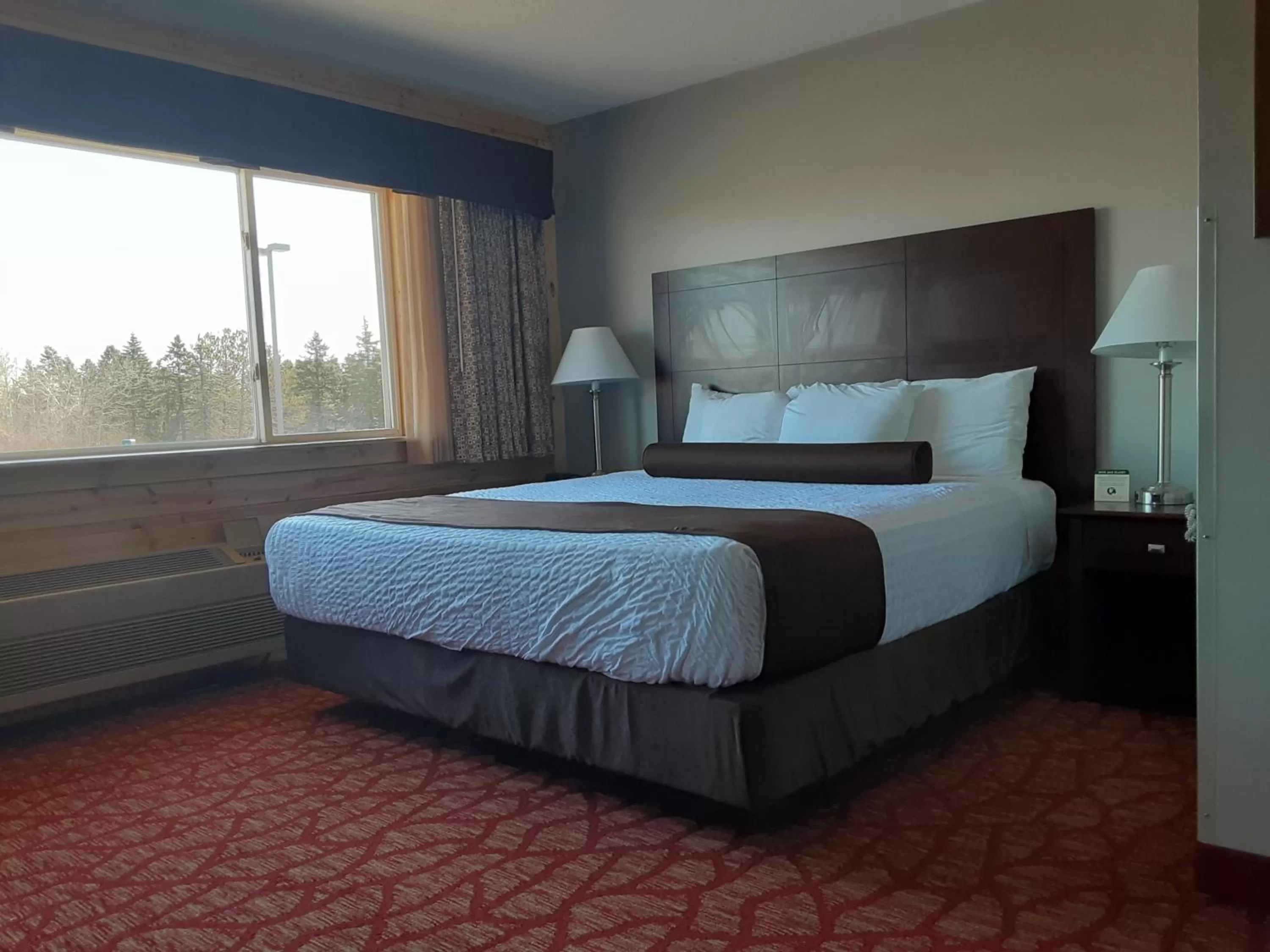 Bed in Boarders Inn & Suites by Cobblestone Hotels - Superior/Duluth