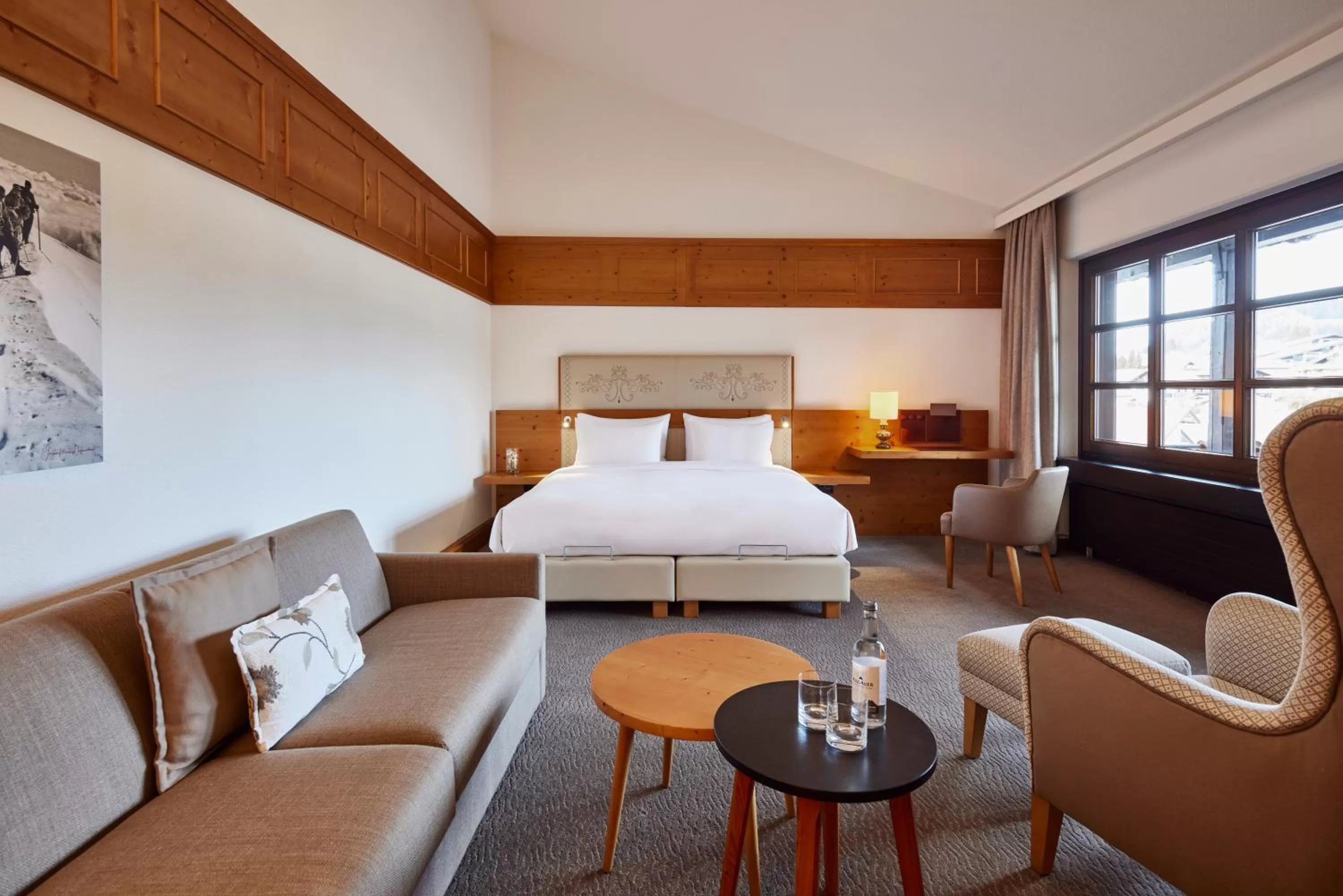 Photo of the whole room, Bed in Parkhotel Oberstaufen