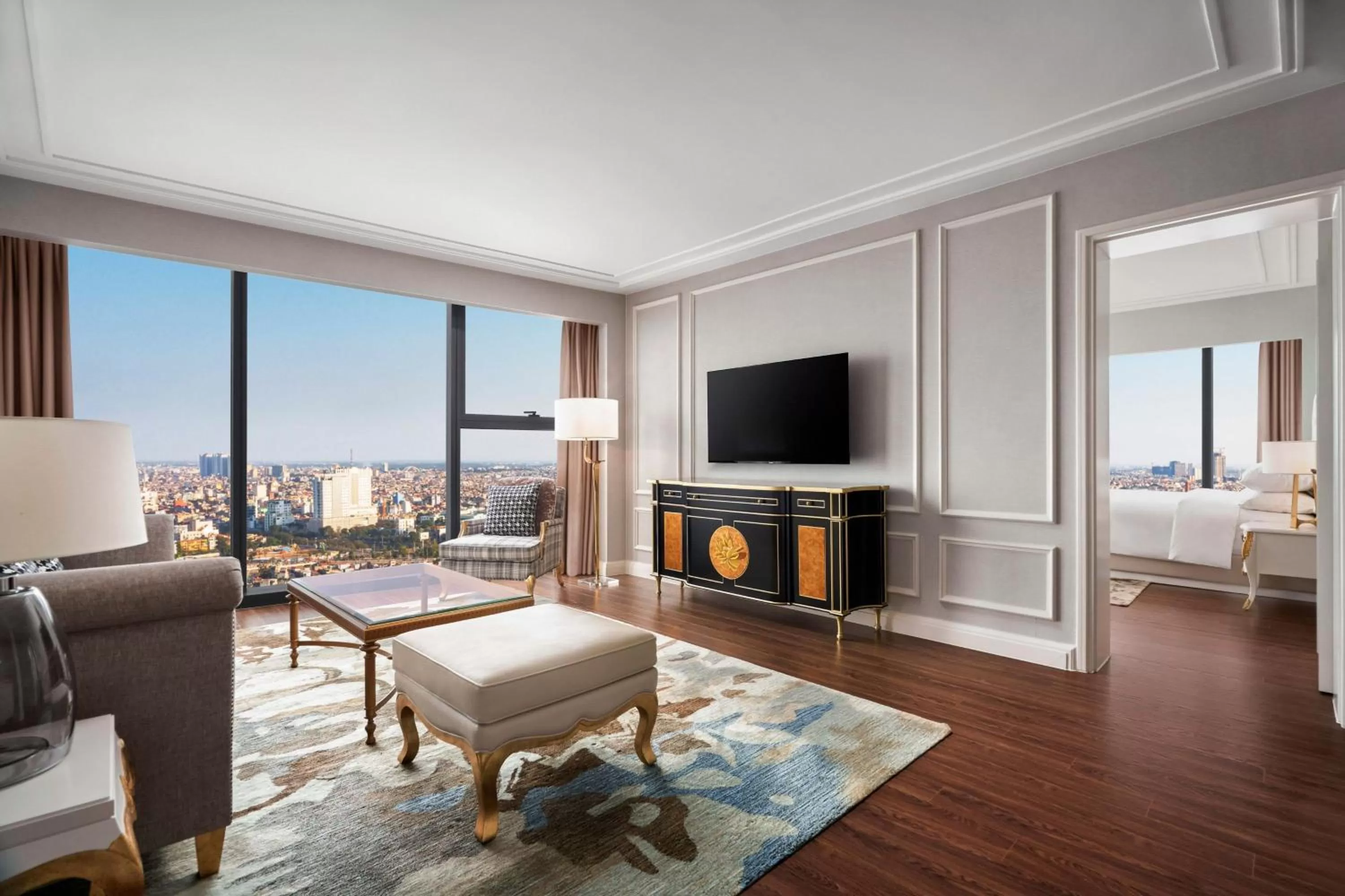 Living room, Bed in Sheraton Hai Phong