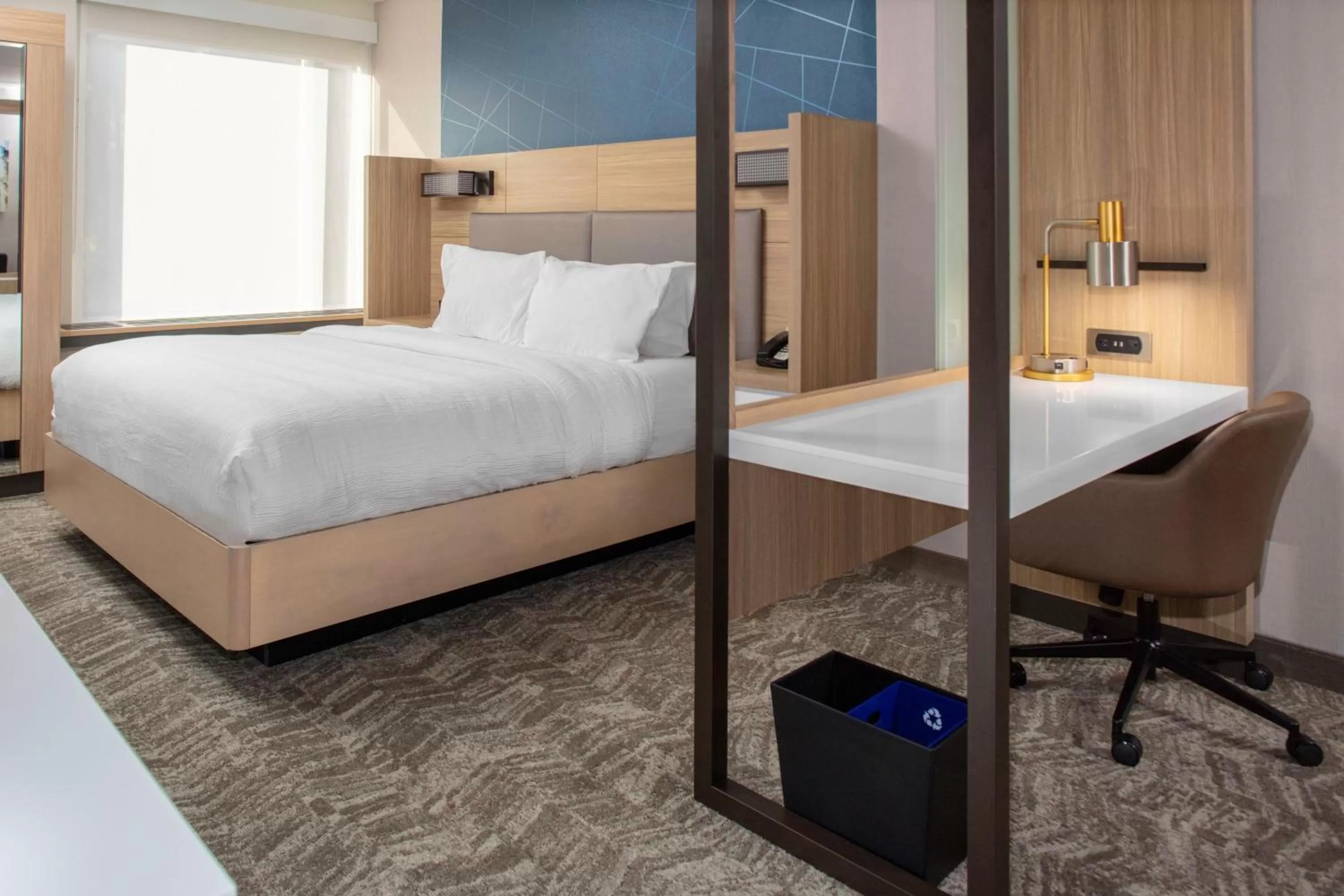 Bedroom, Bed in SpringHill Suites By Marriott Durham City View