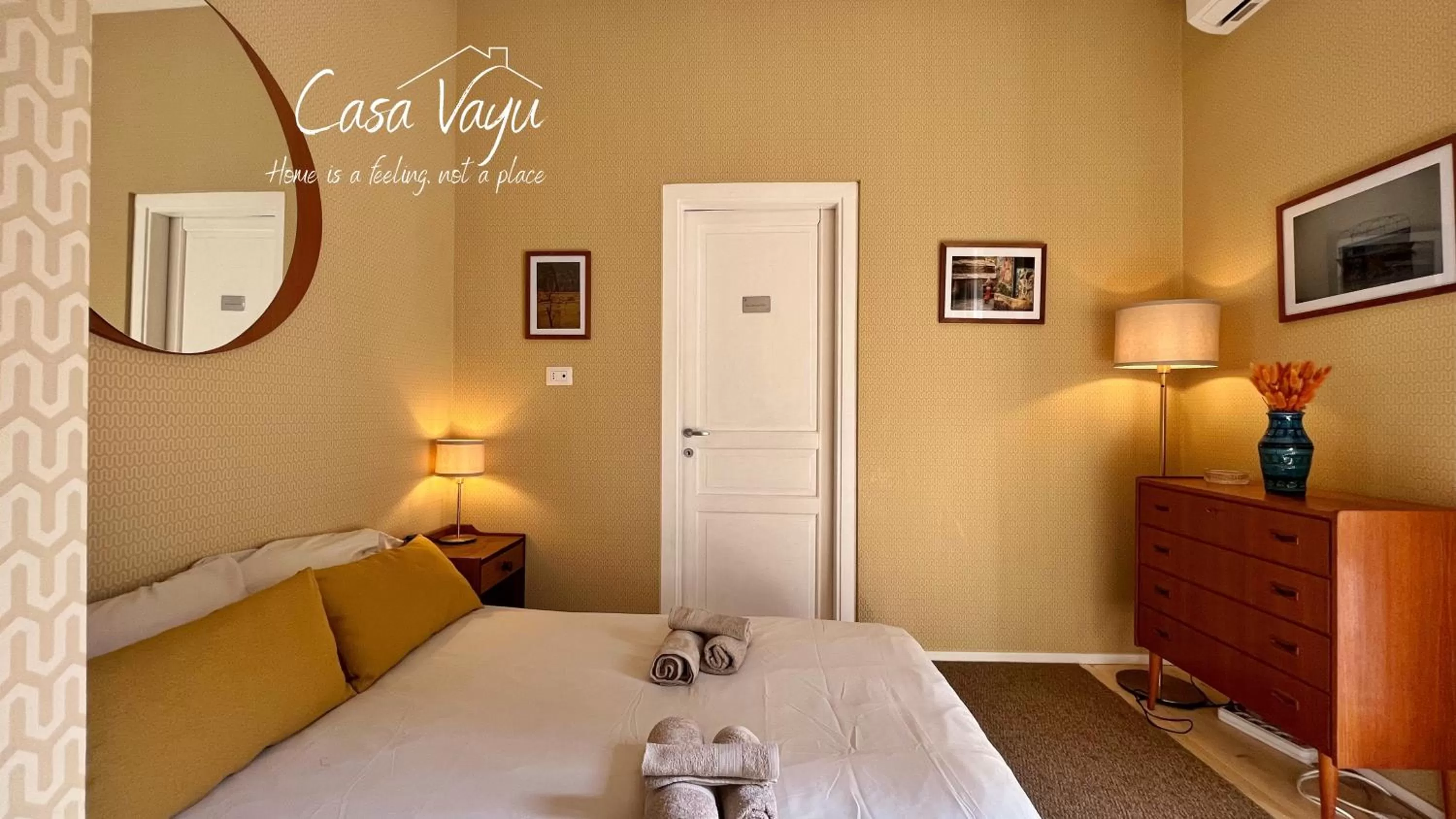 Bed in Casa Vayu - Rooms & Garden