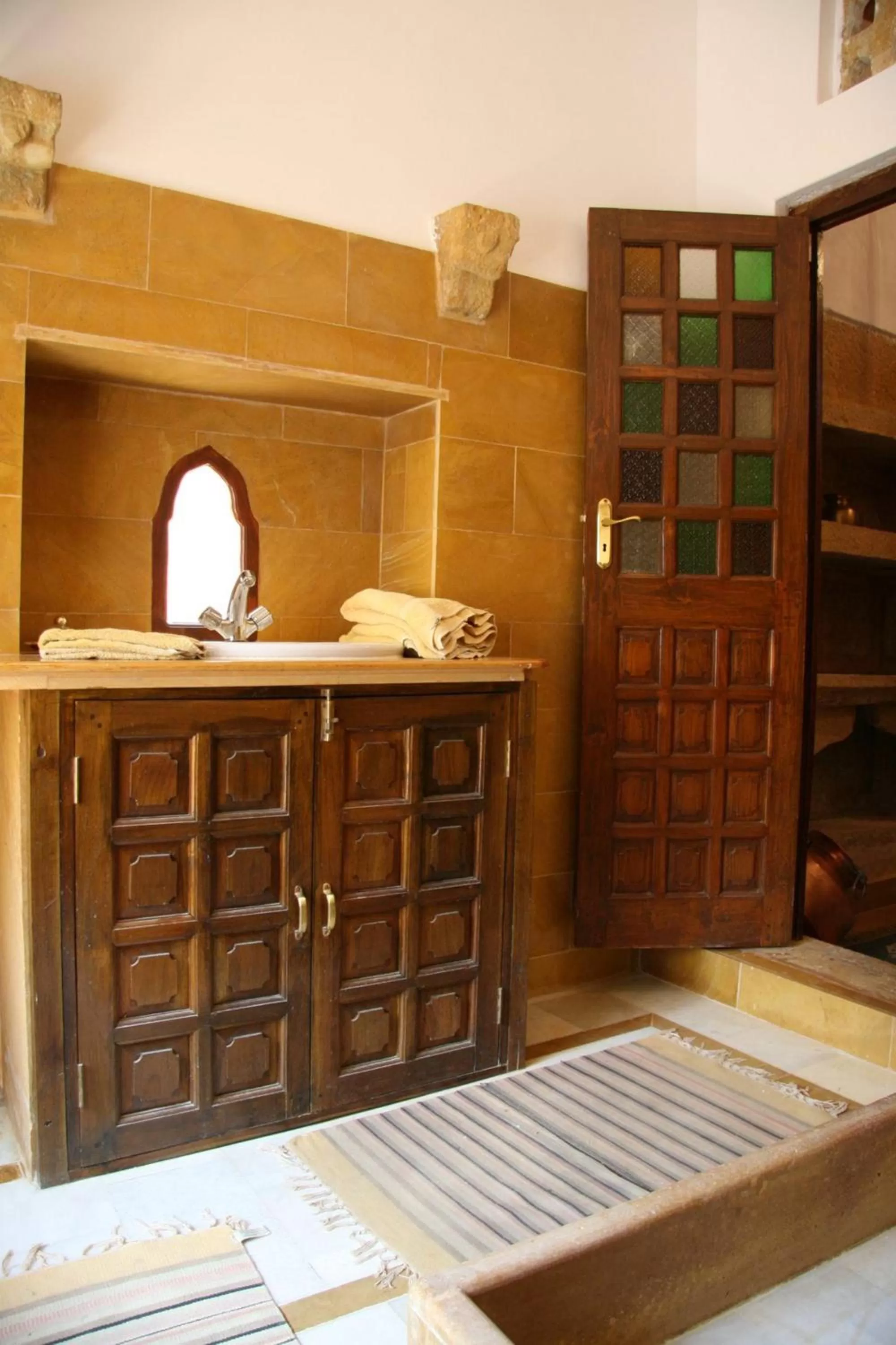 Decorative detail in Killa Bhawan