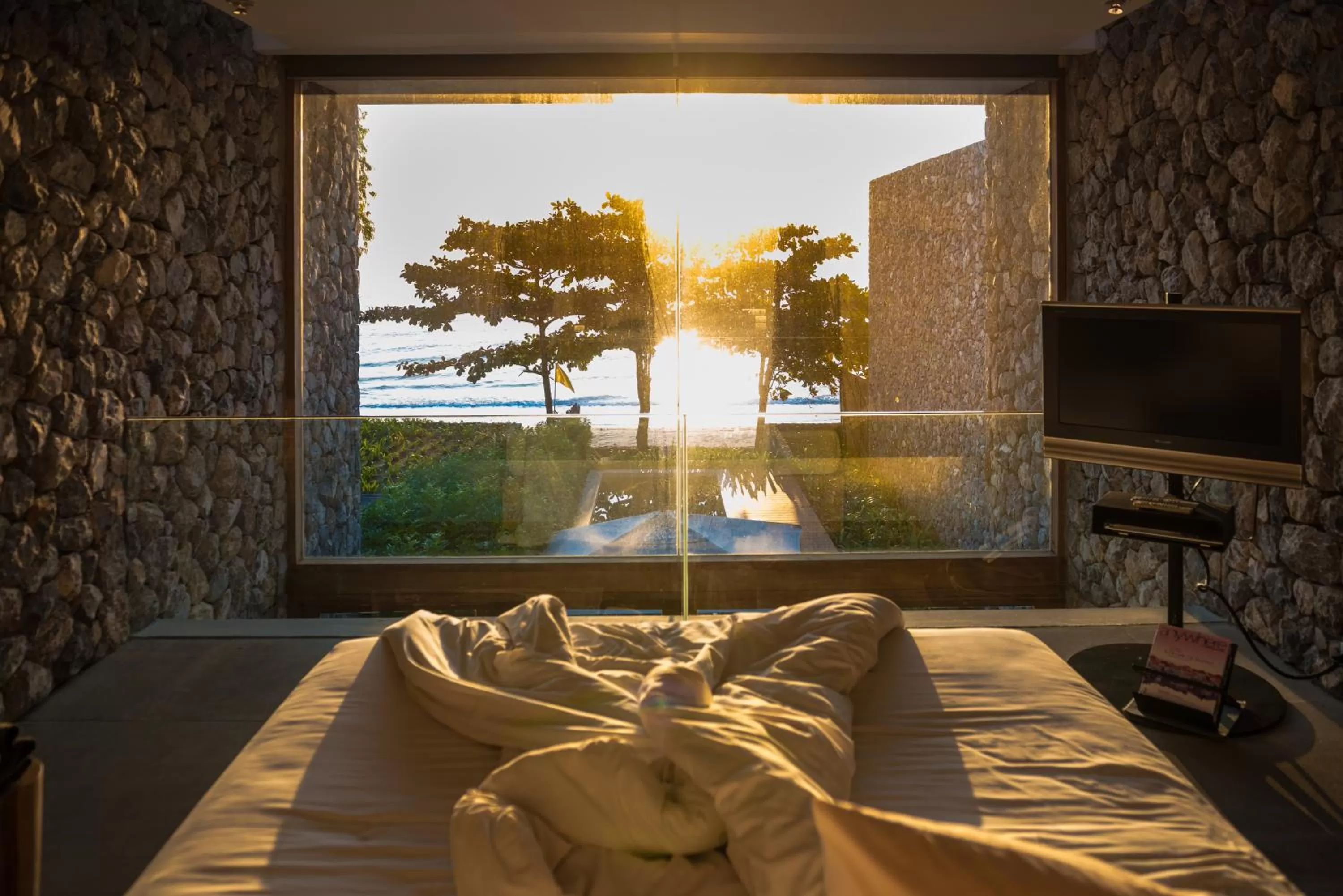 Decorative detail, Bed in Tolani Resort Kui Buri