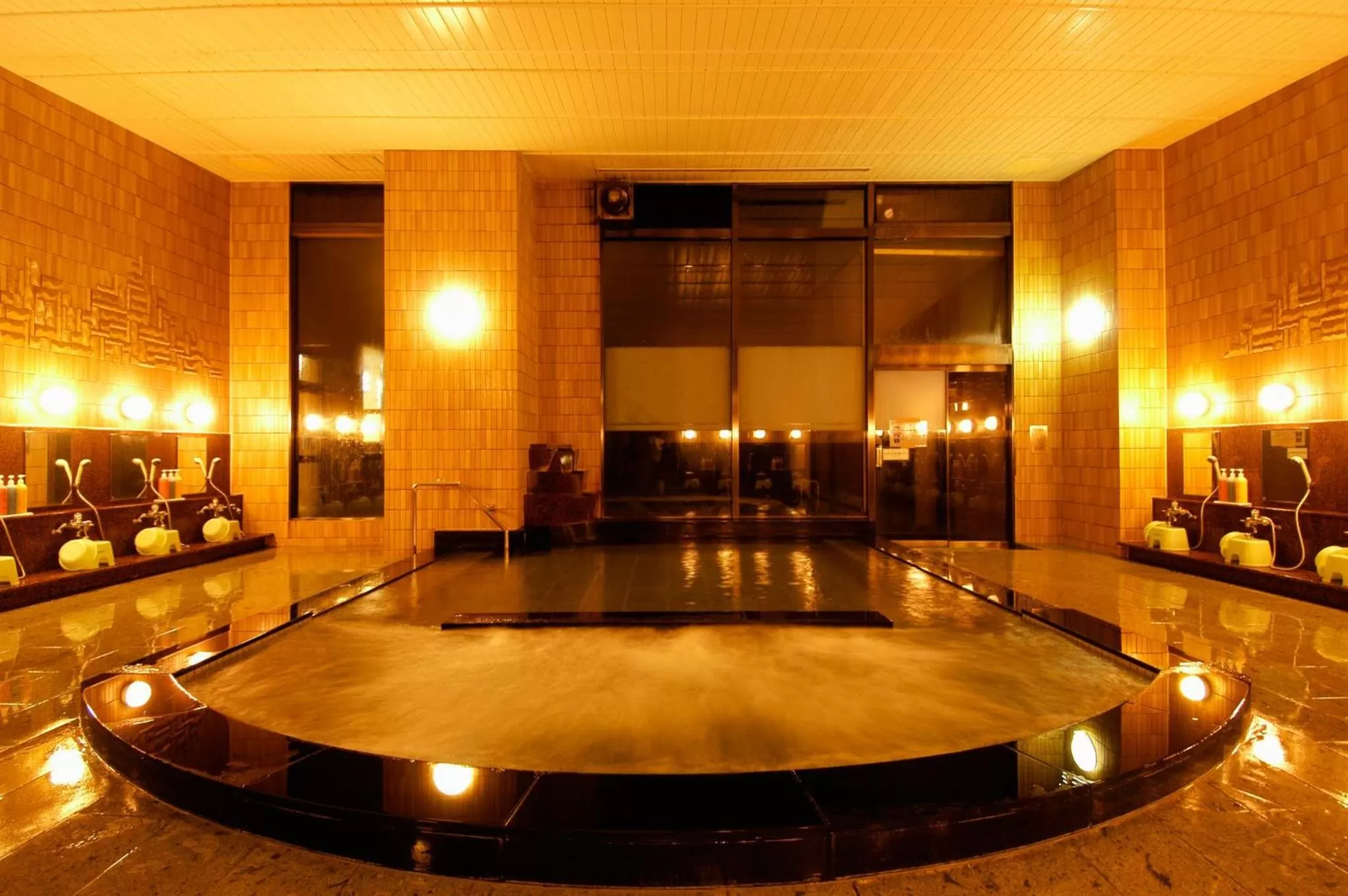 Hot Spring Bath in Hotel Angel Grandia Echigo Nakazato
