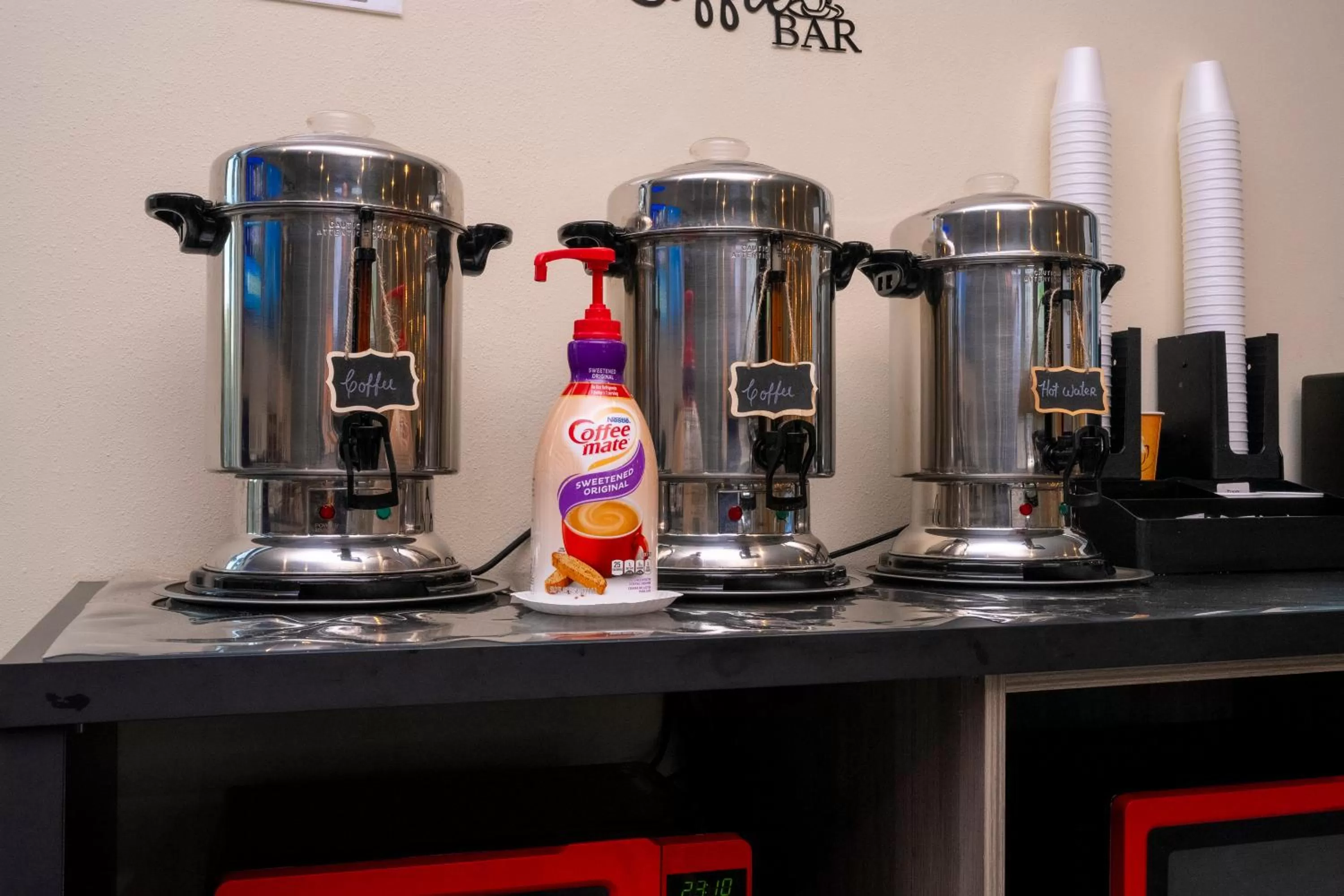 Buffet breakfast in SPOT X Hotel Orlando Intl Dr by The Red Collection