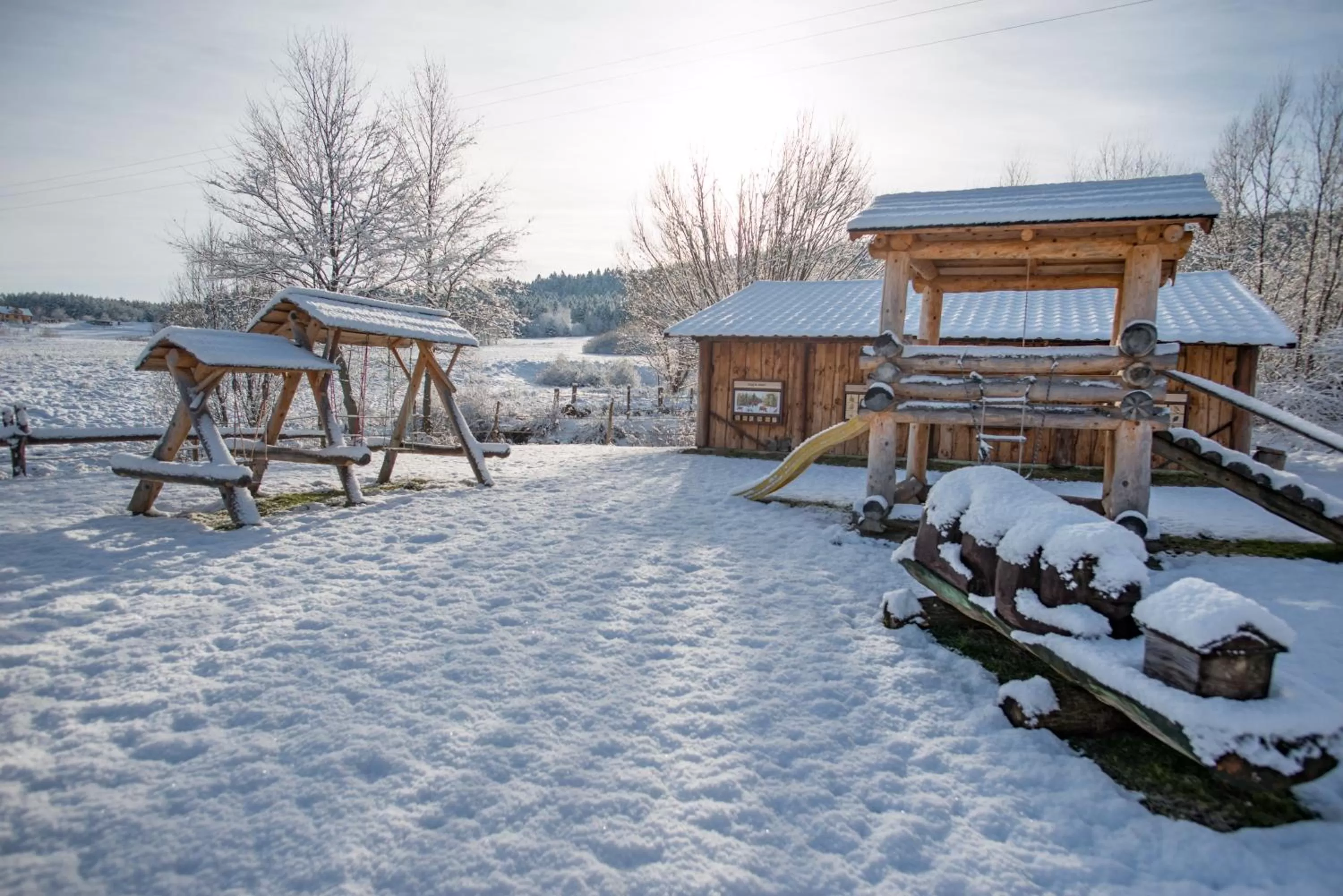 Winter in Gościniec Pięciu Stawów