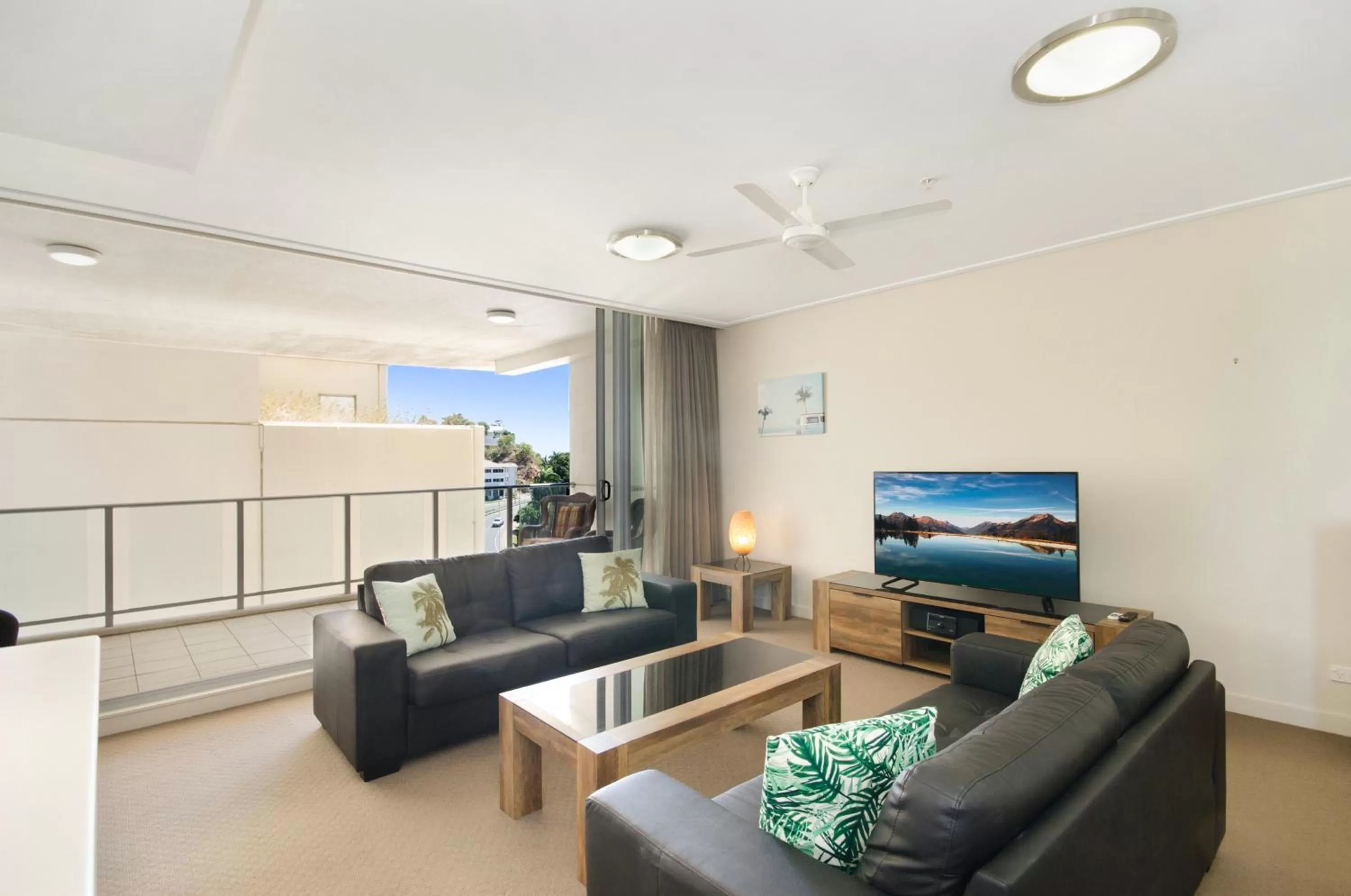 Living room in The Dalgety Apartments