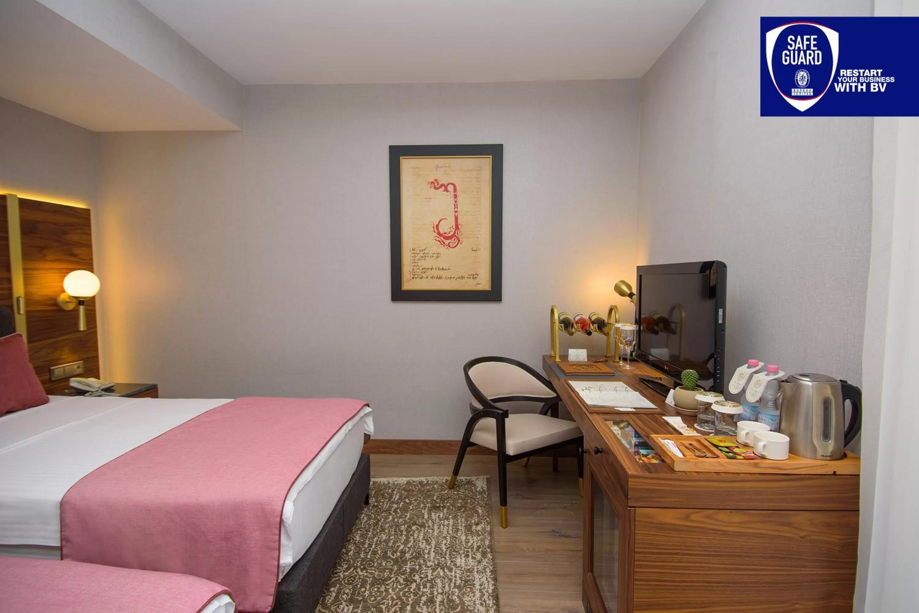 Bed in Tiflis Palace