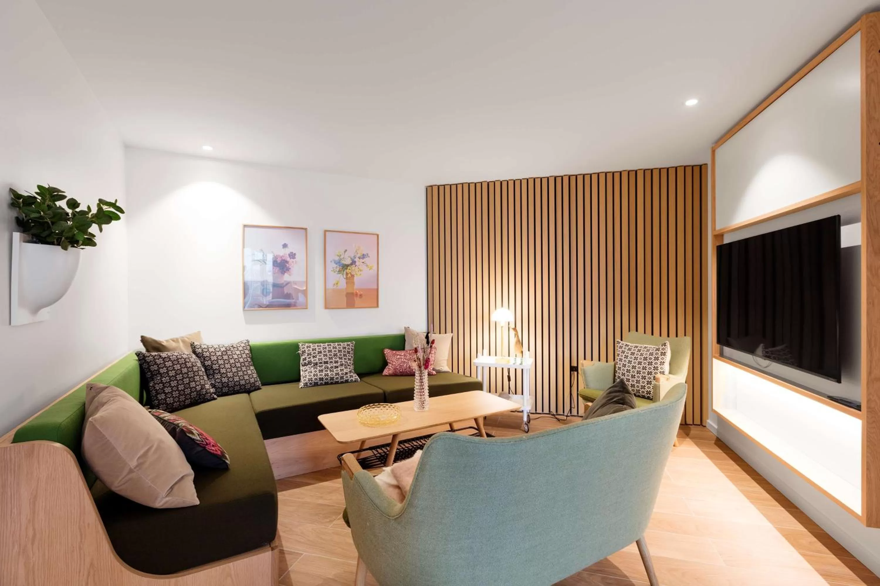 Living room in Hilton Garden Inn Faroe Islands