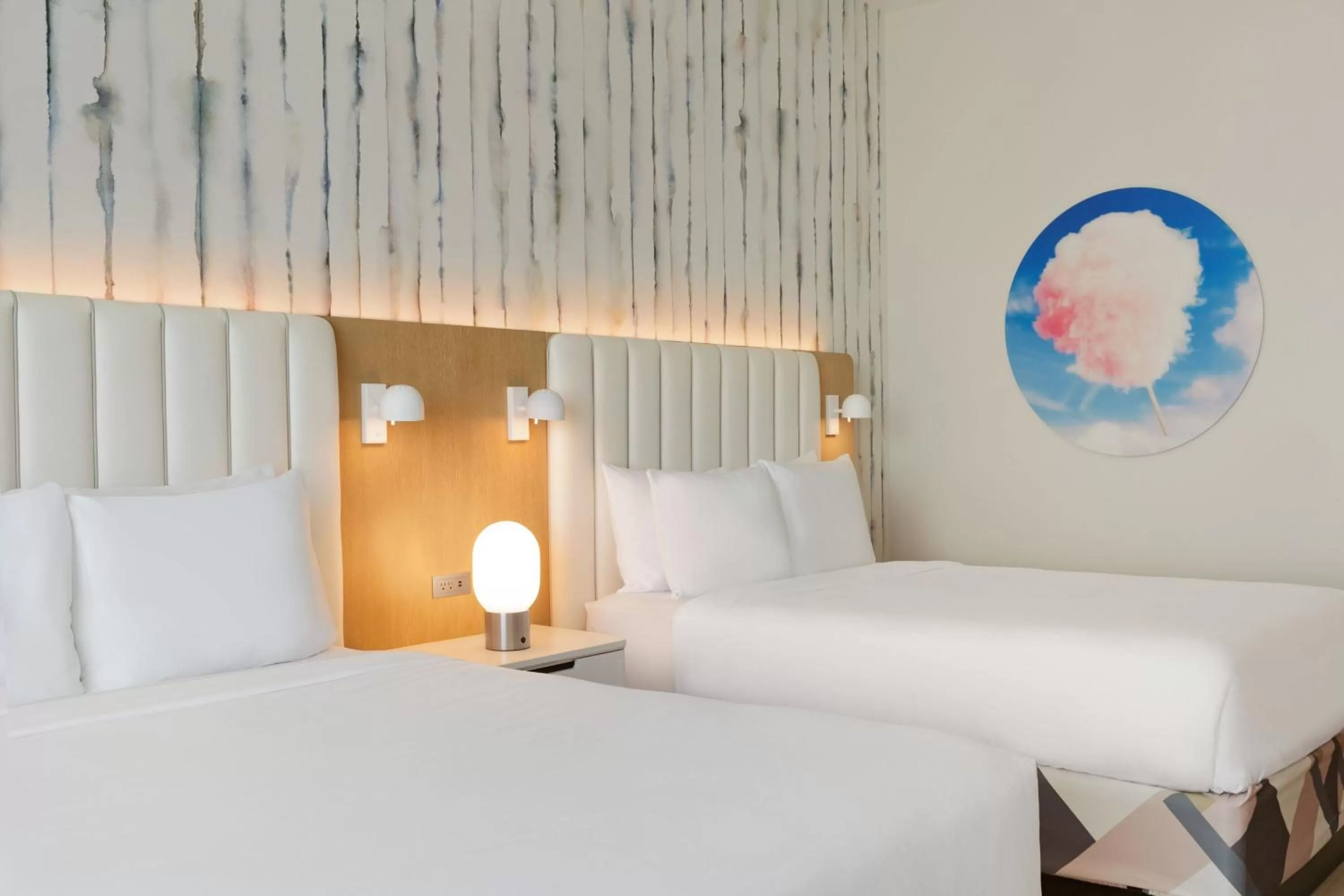 Queen Room with Two Queen Beds - Hearing Accessible in The Viv Hotel, Anaheim, a Tribute Portfolio Hotel