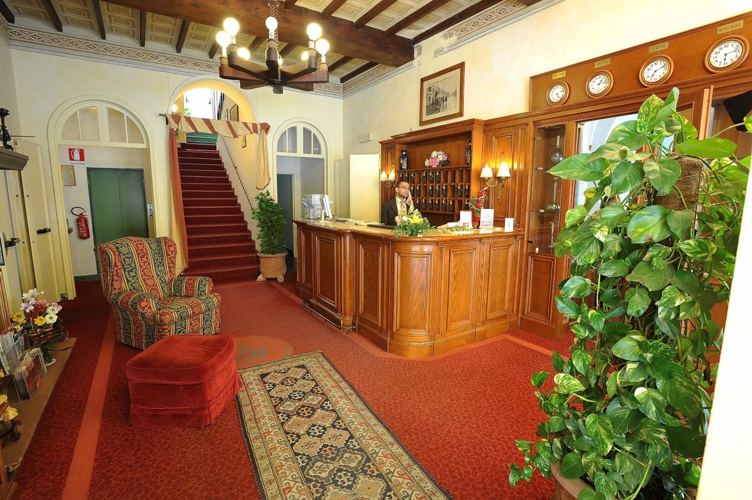 Lobby or reception in Hotel Villa Kinzica