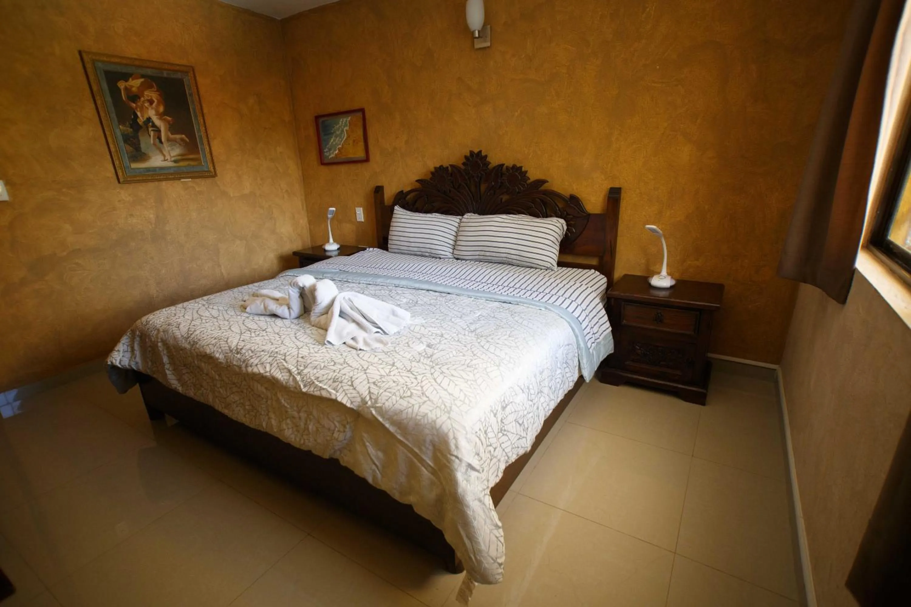 Bedroom, Bed in Hotel La Casona Real