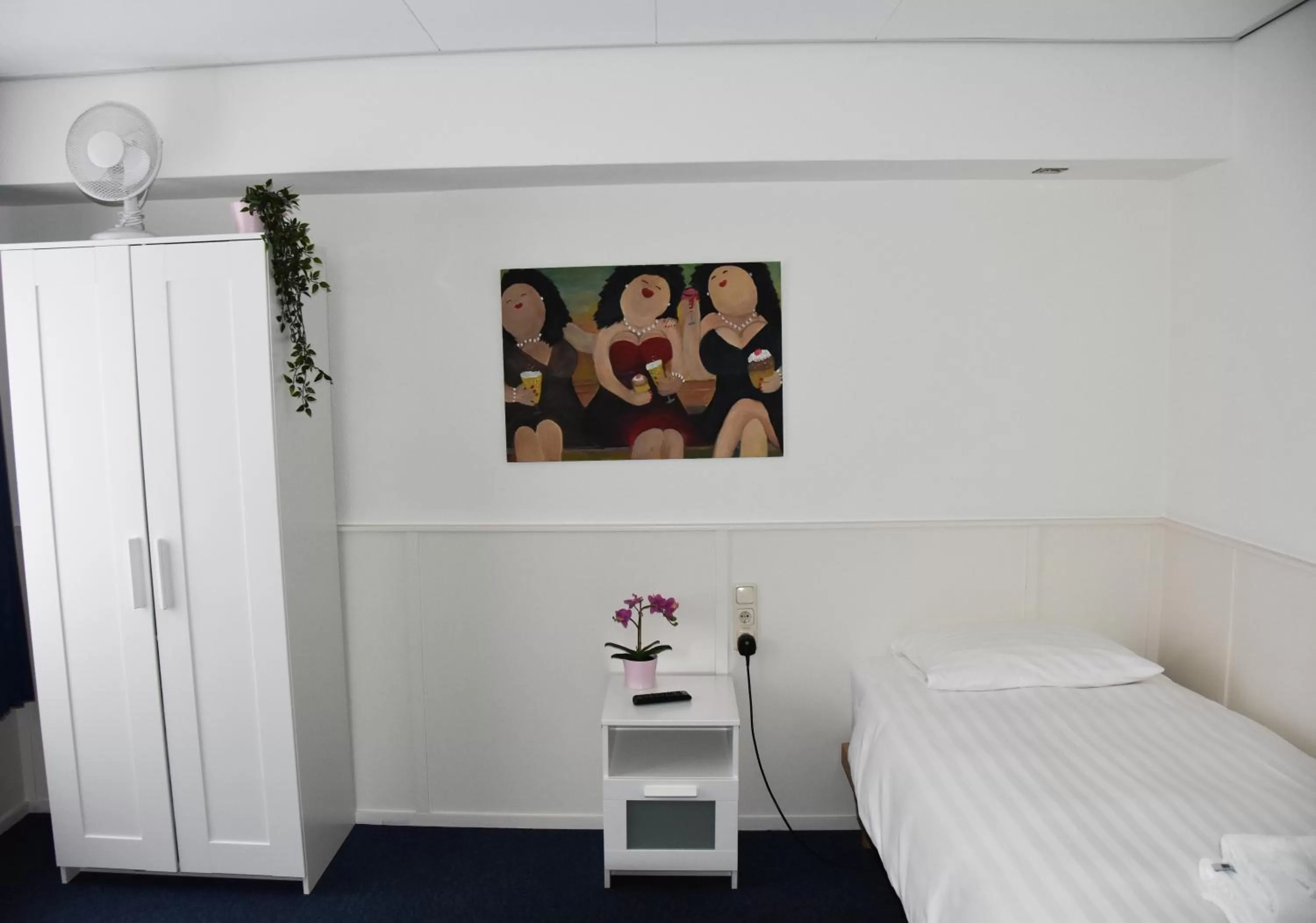 Bed in Hotel Verhoeven