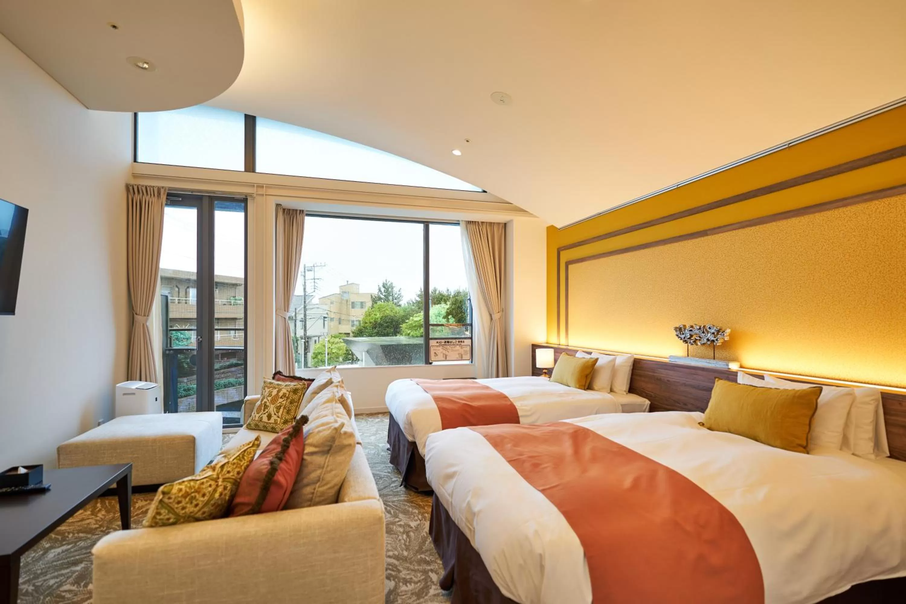 Bed in WeBase KAMAKURA