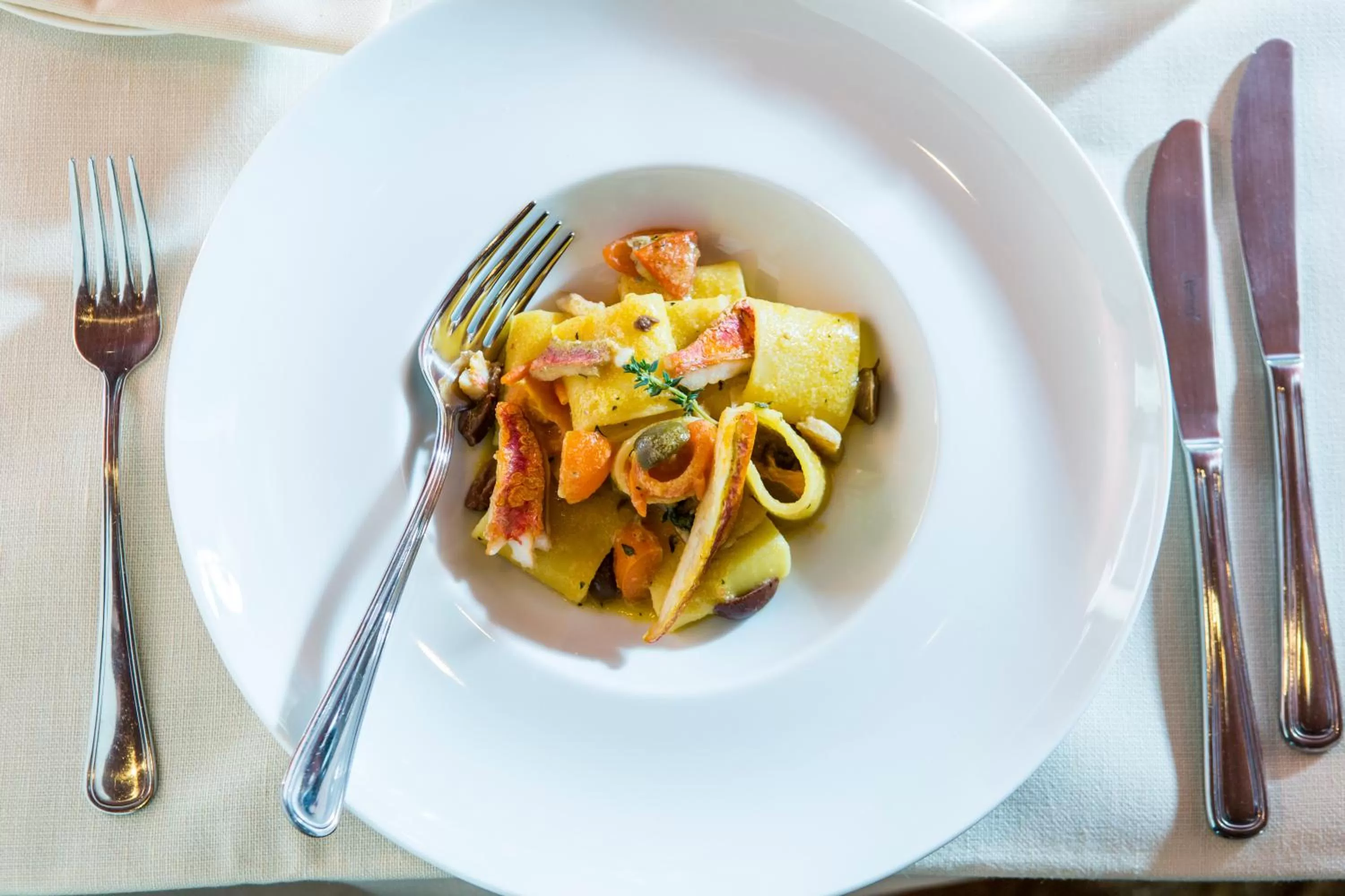 Food close-up in Hotel Palazzina Grassi