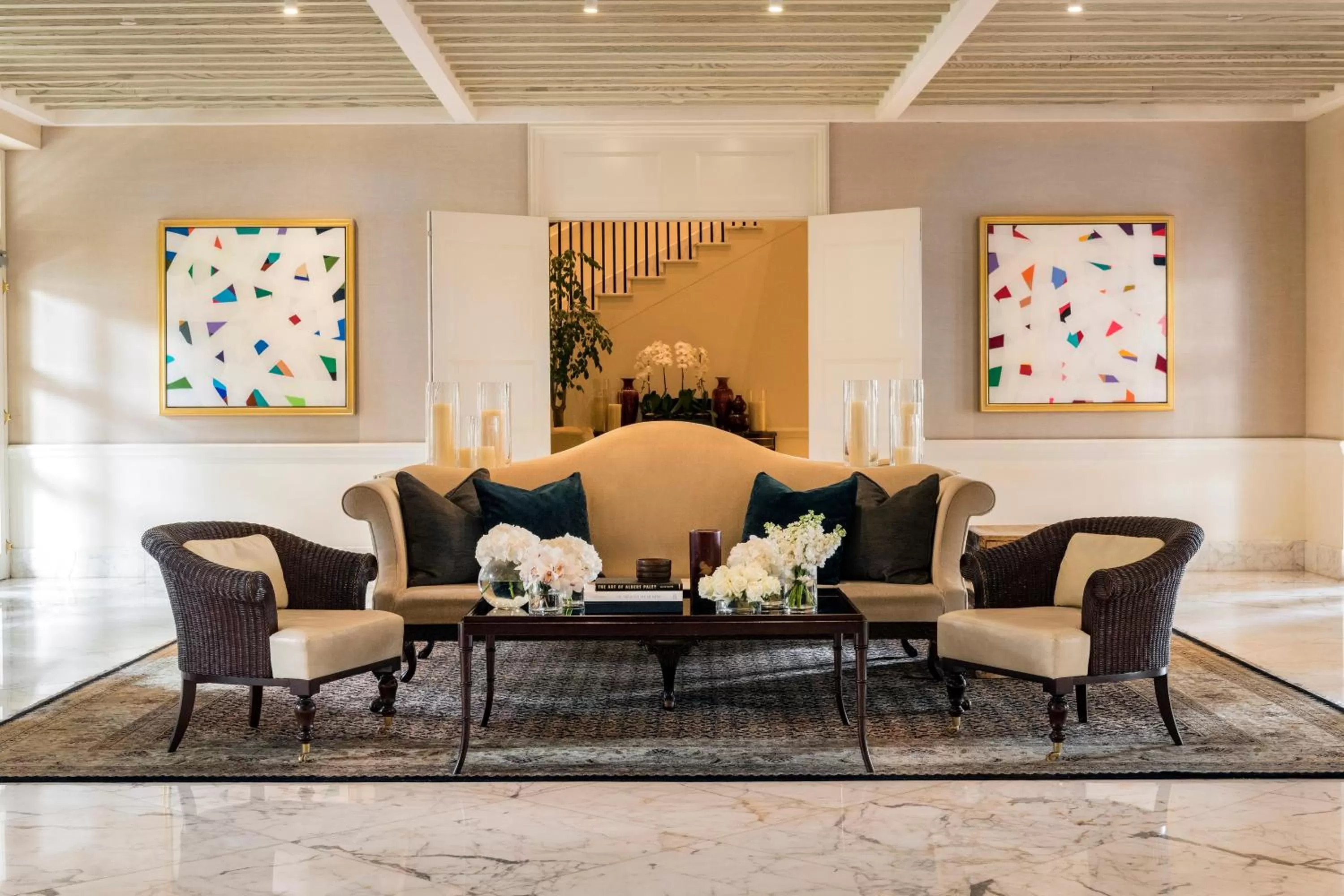 Lobby or reception in Capella Singapore