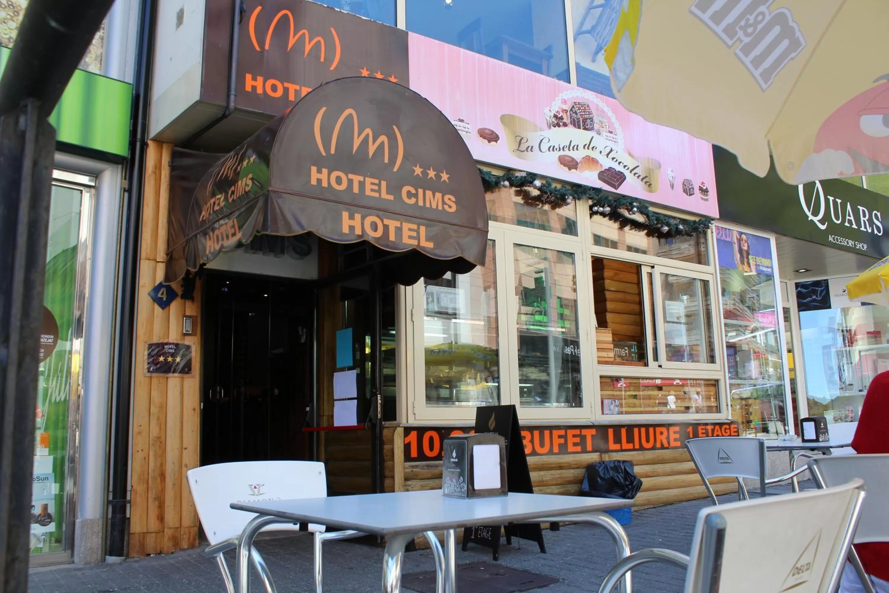 Facade/entrance in Hotel Cims Pas de La Casa