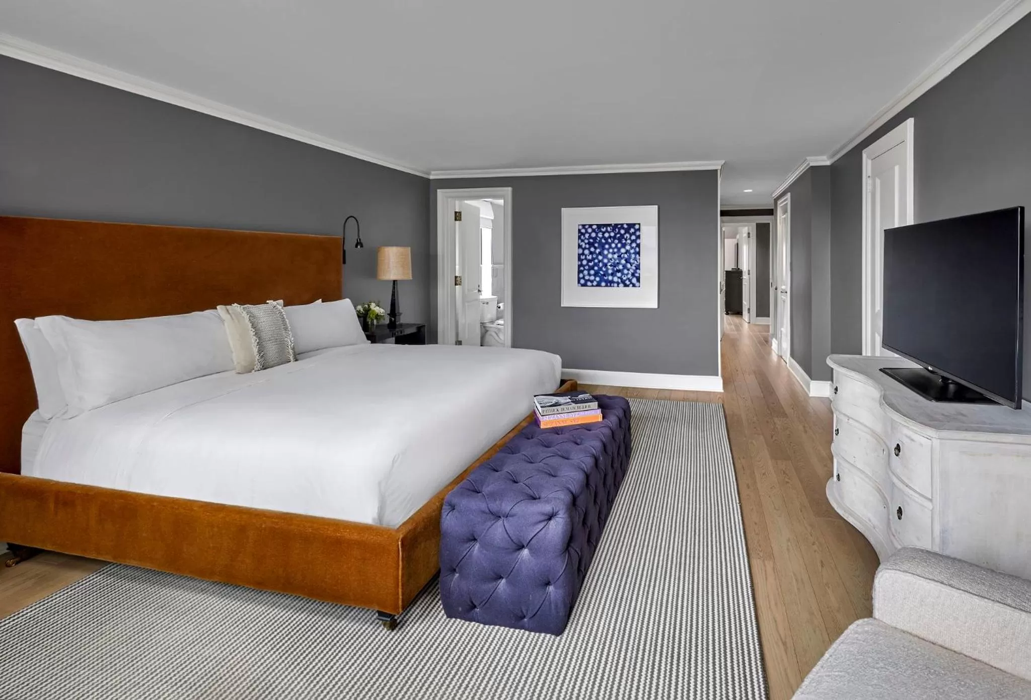 Bedroom, Bed in Loews Regency New York Hotel