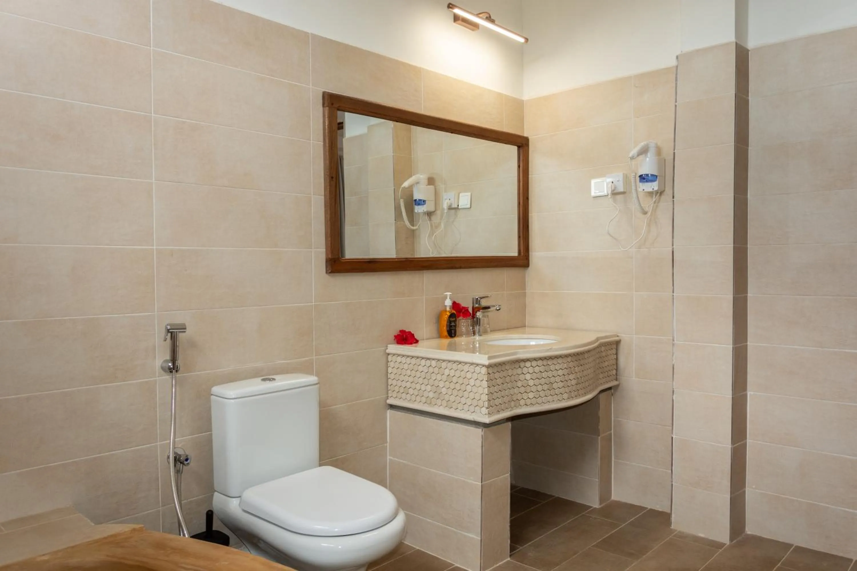 Toilet in Nungwi Garden Boutique Hotel