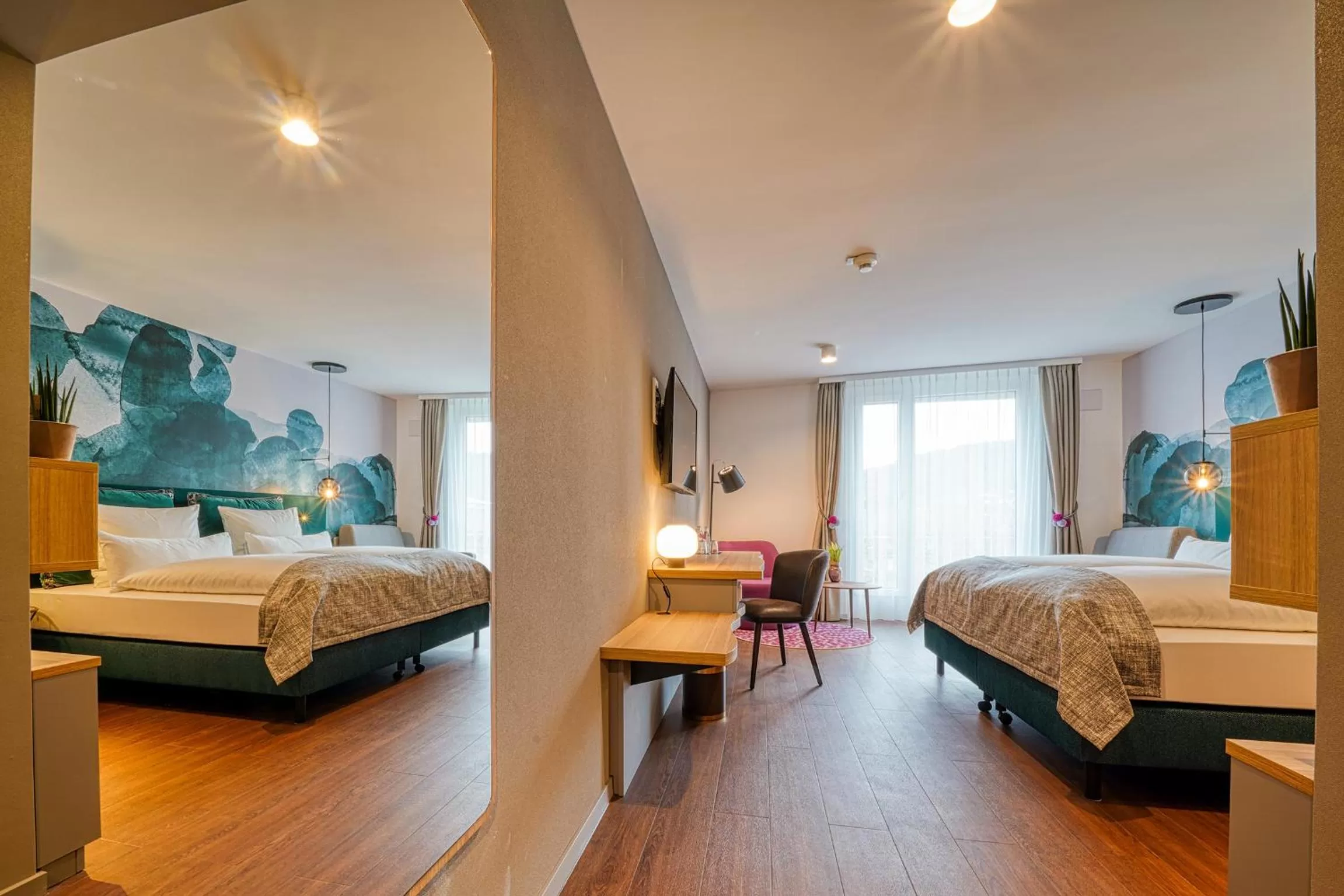 Photo of the whole room, Bed in Vienna House Easy by Wyndham Freiburg City