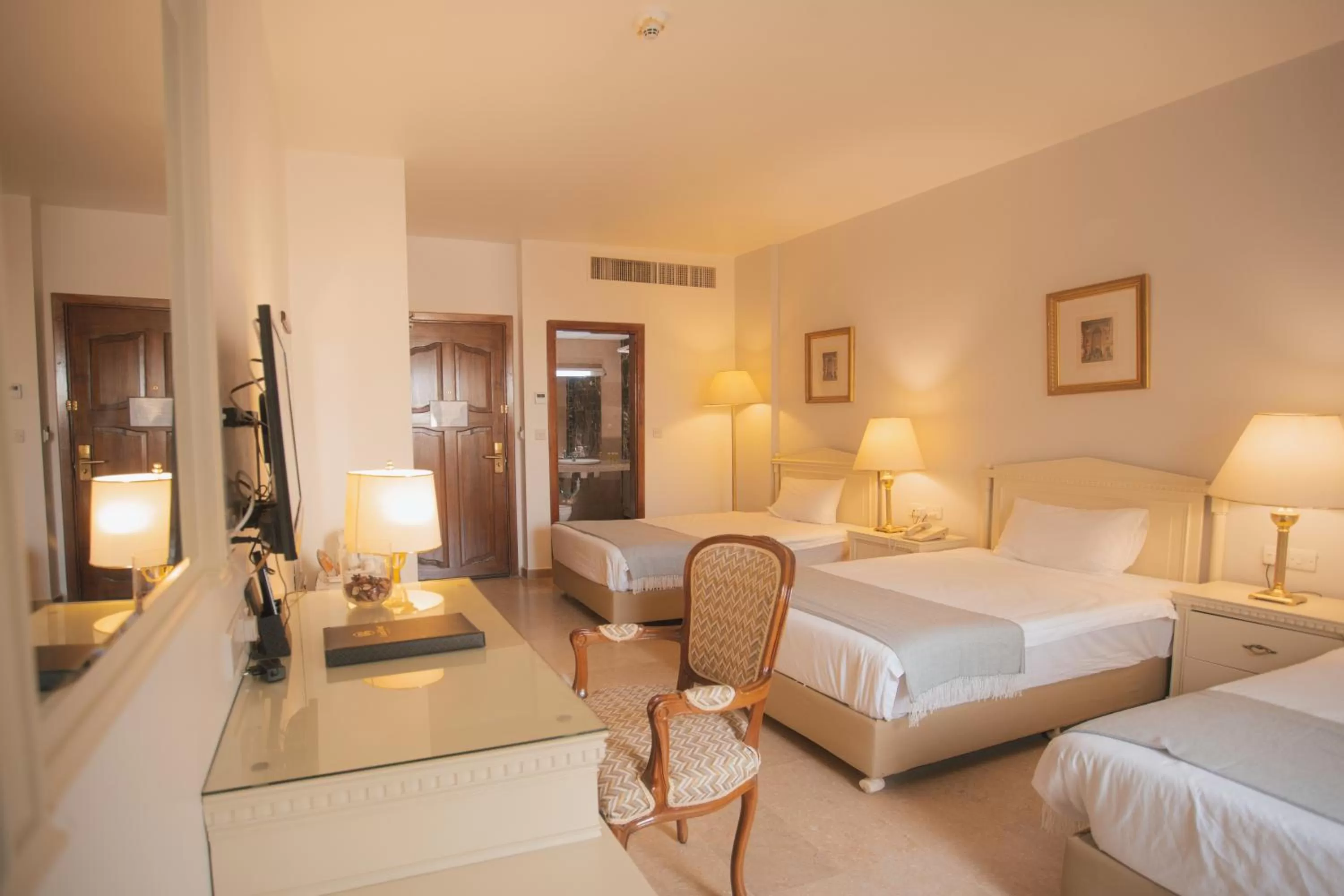 Bed in Grand Hotel Madaba