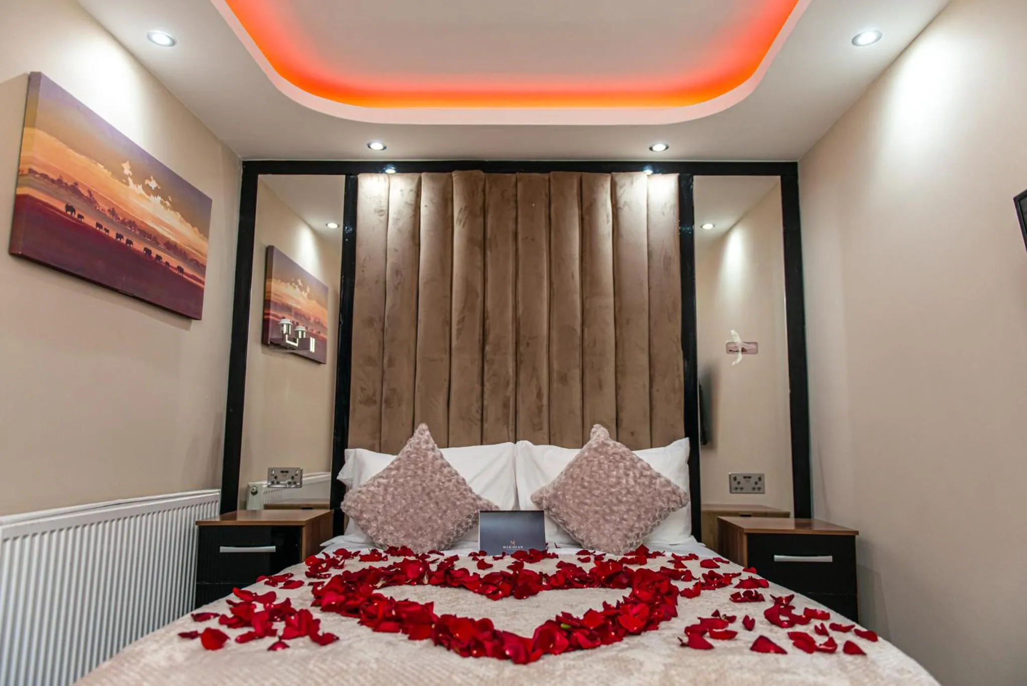 Bed in Meridian Serviced Apartments