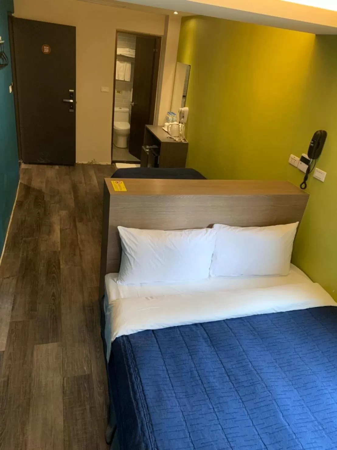 Bed in Bulowan Hotel