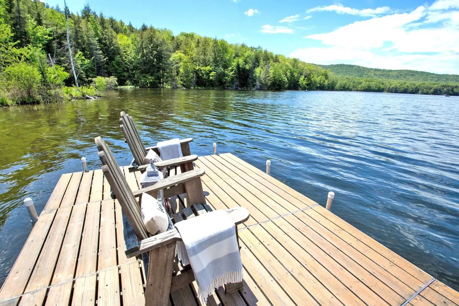 Lake view in Mountain Meadows Lodge