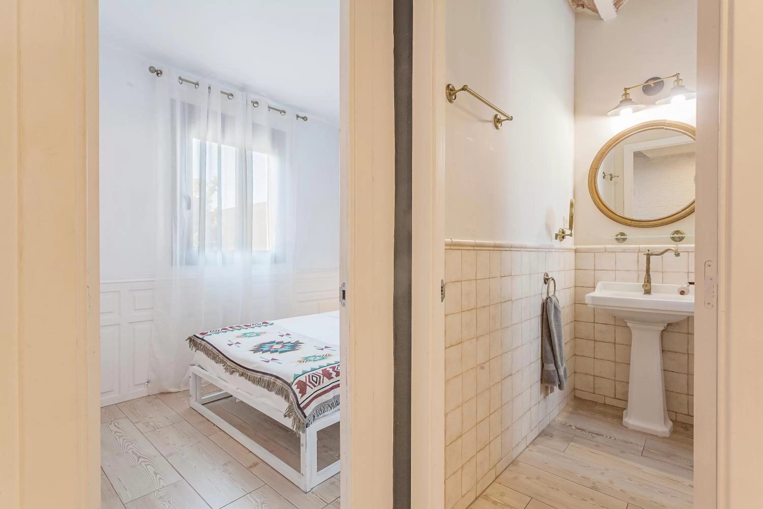 Toilet, Bed in Bird House