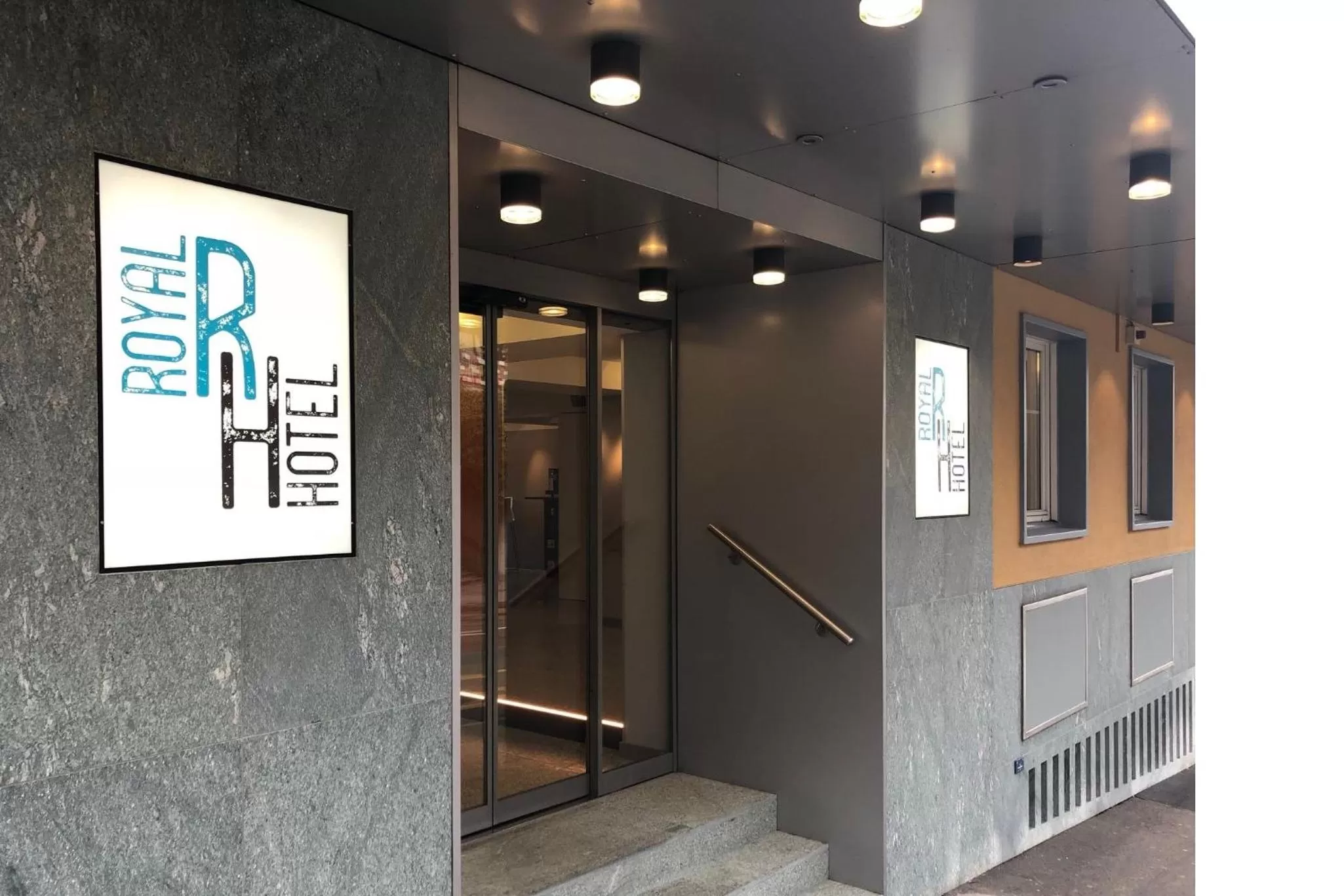 Facade/entrance in Royal Hotel Zurich