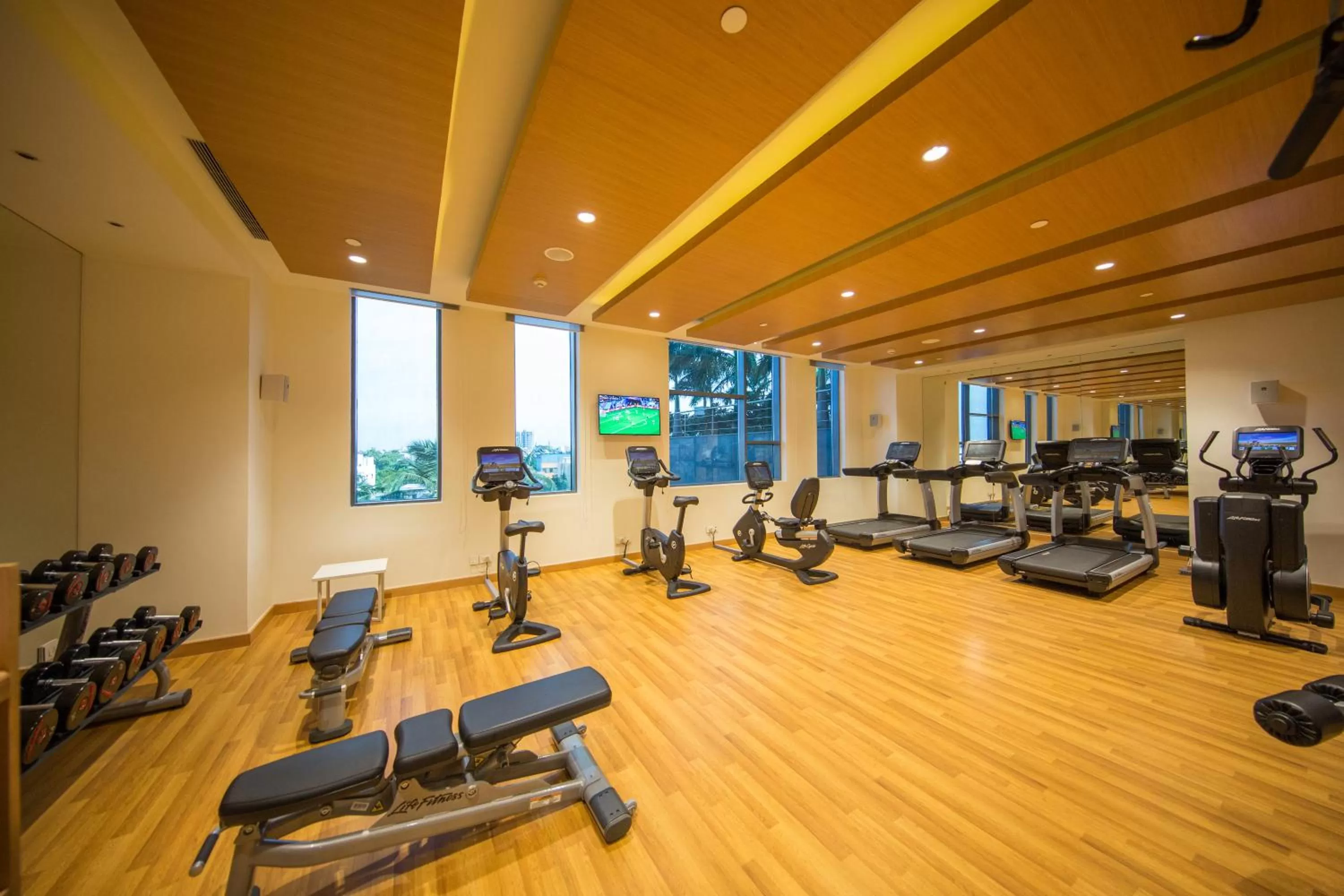 Fitness centre/facilities in Novotel Chennai OMR