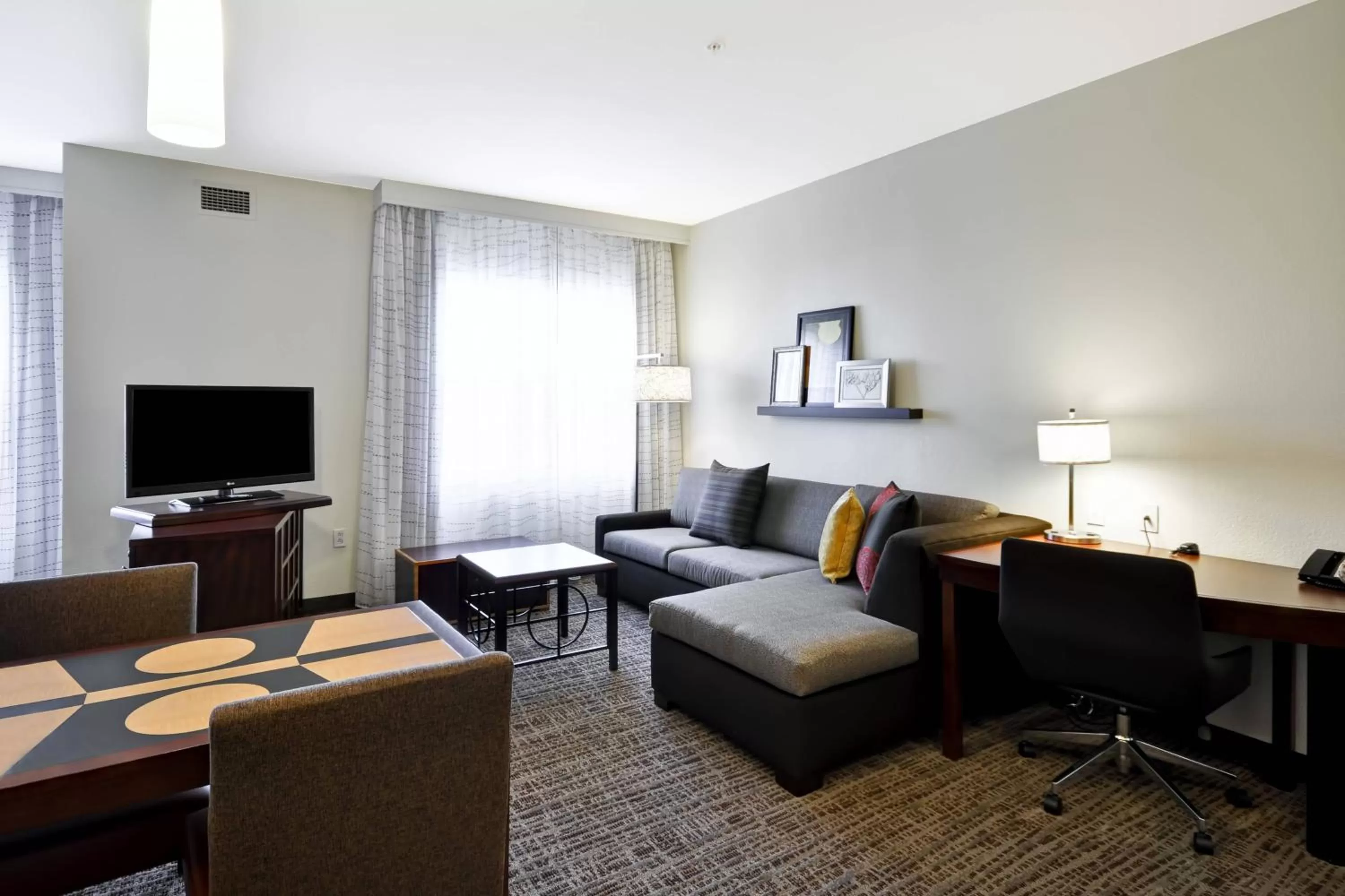King Studio Suite with Sofa Bed and Adapted Tub - Mobility and Hearing Accessible in Residence Inn by Marriott Gulfport-Biloxi Airport
