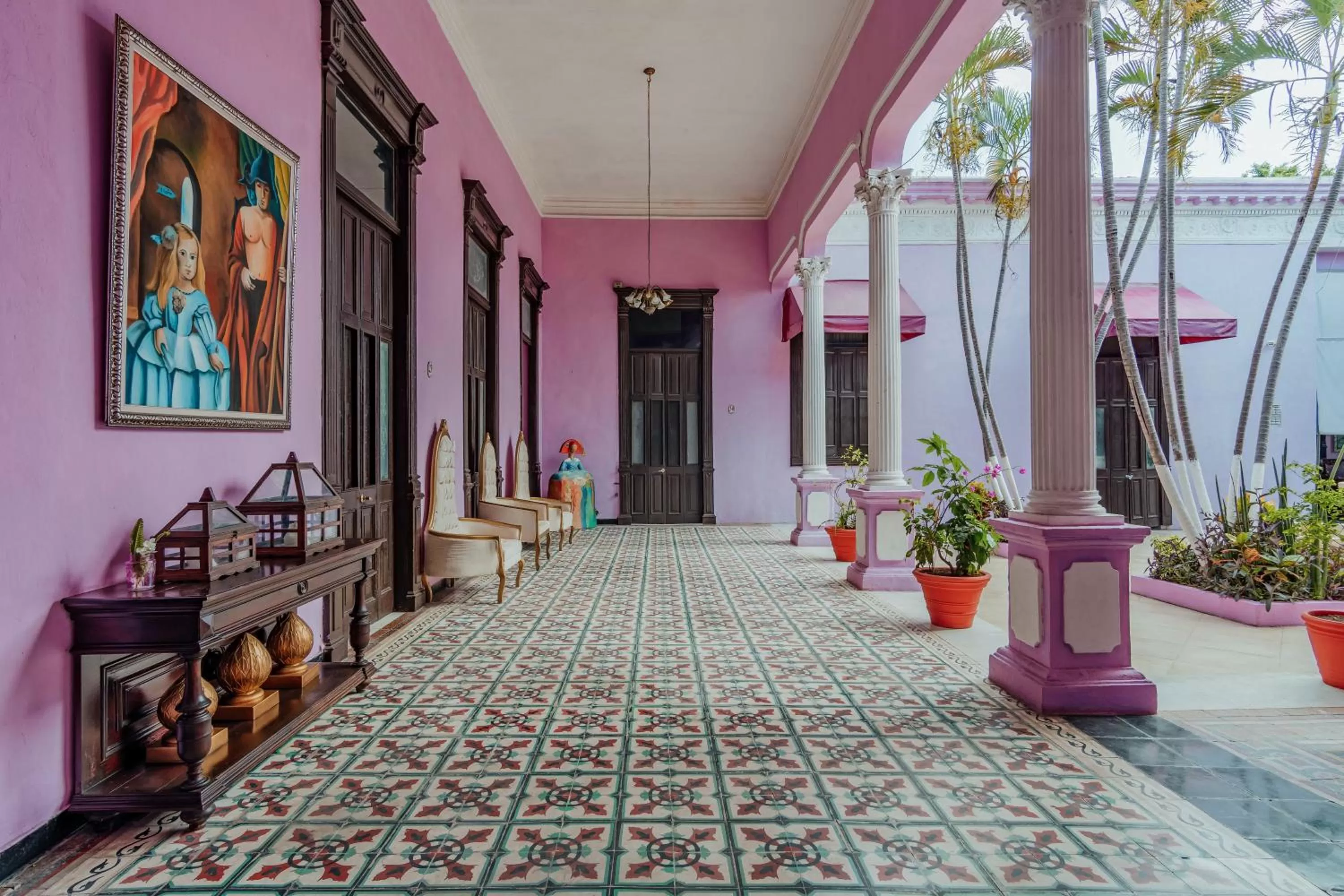 Garden in Hotel Lavanda CAS Merida