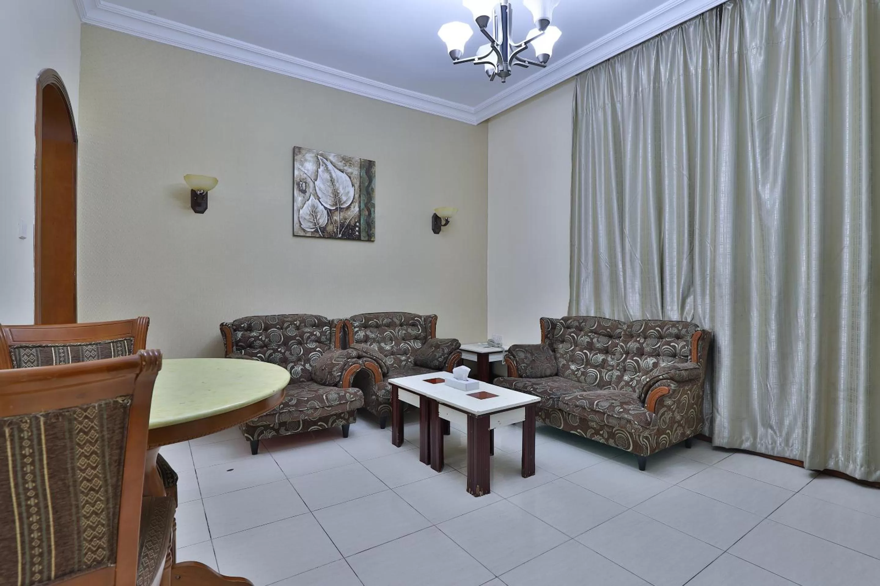 Living room in Moon Valley Hotel Apartment - Bur Dubai, Burjuman