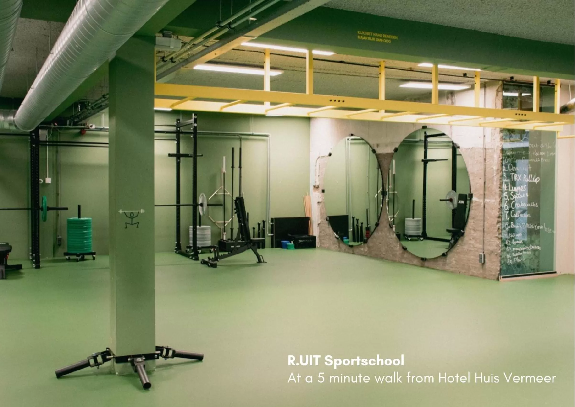 Fitness centre/facilities in Grand Boutique Hotel-Restaurant Huis Vermeer