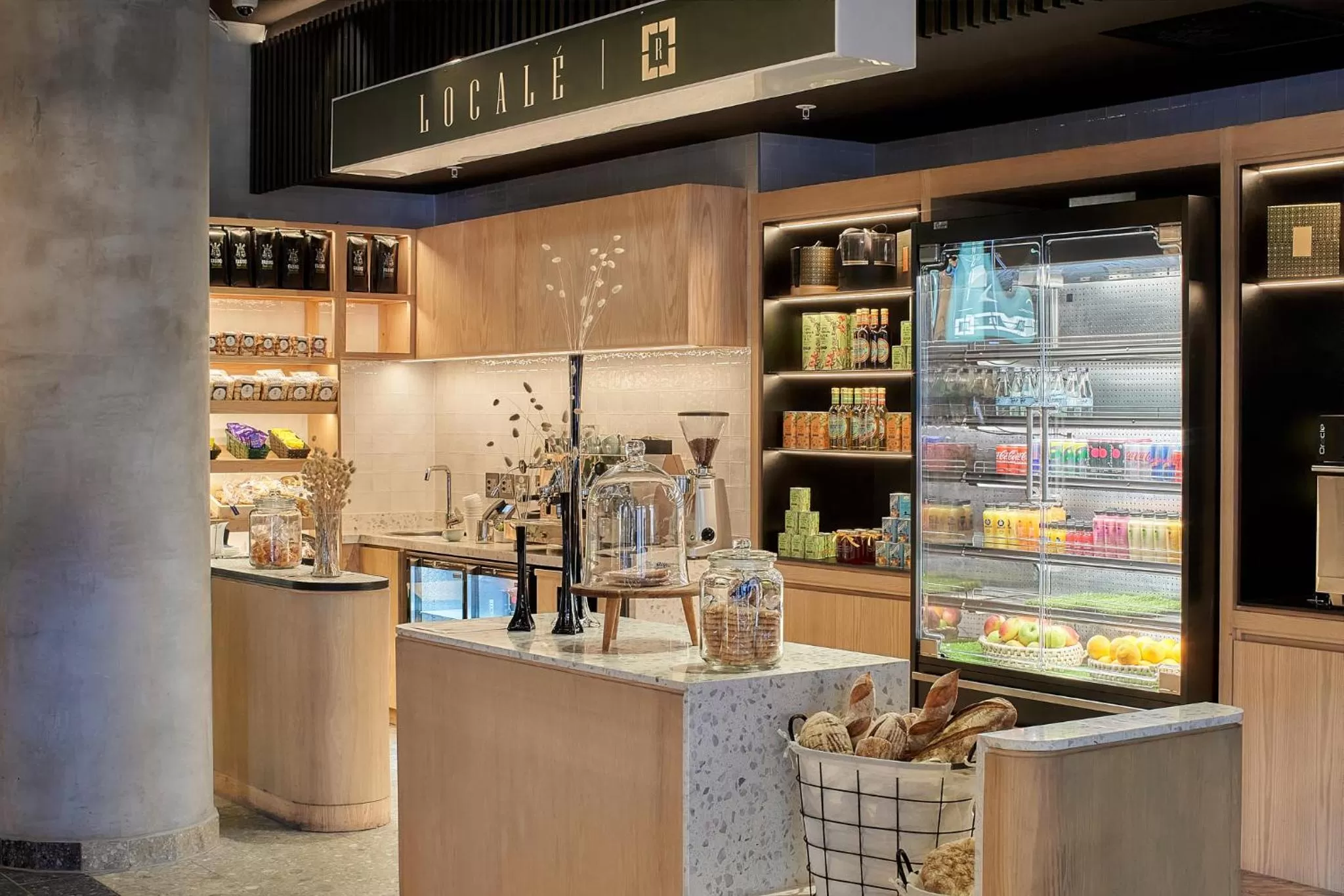 Supermarket/grocery shop in The Rockefeller Hotel by NEWMARK