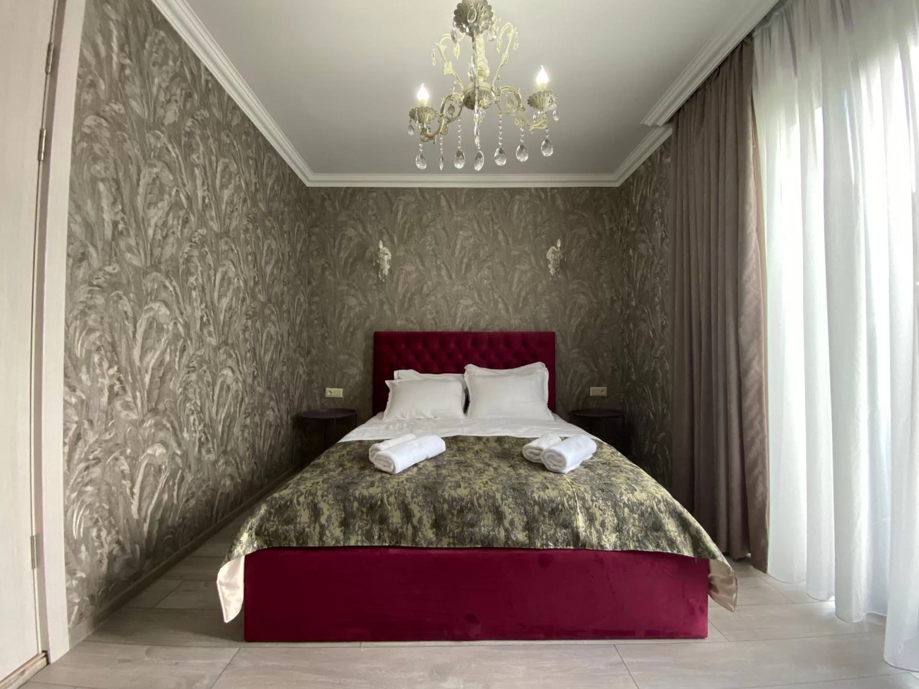 Bed in Hotel Sunny Days Borjomi