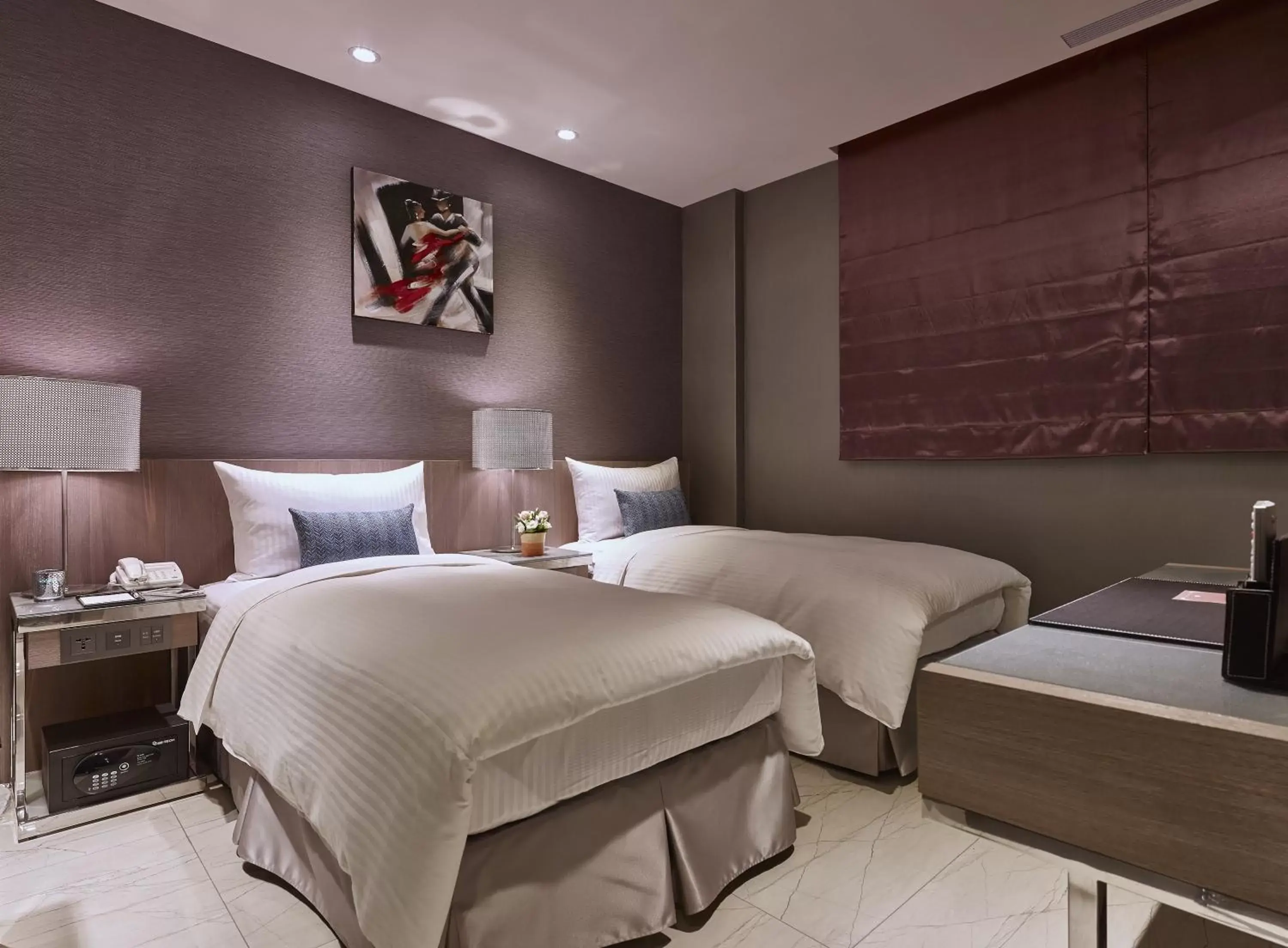 Adjoining Twin Room in Beauty Hotels Taipei - B7 Journey Adjoining Twin Room in Beauty Hotels Taipei - B7 Journey