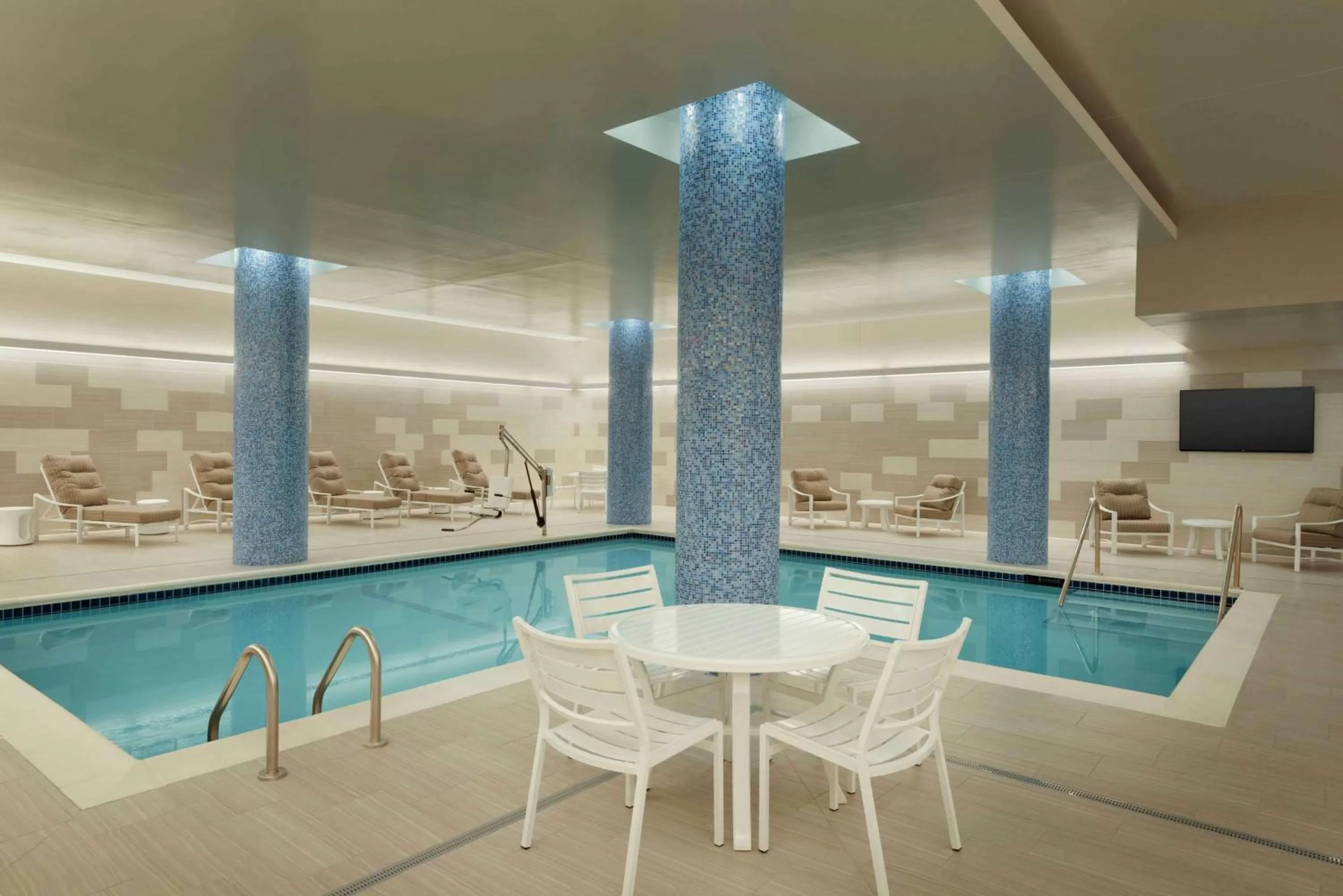 Pool view in Embassy Suites By Hilton Minneapolis Downtown Hotel