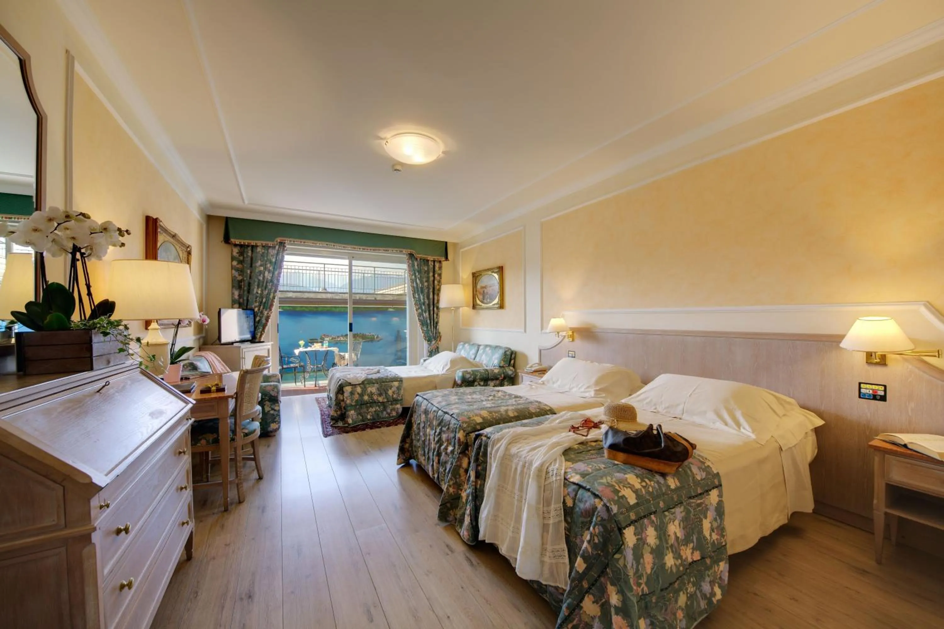 Bed in Grand Hotel Dino