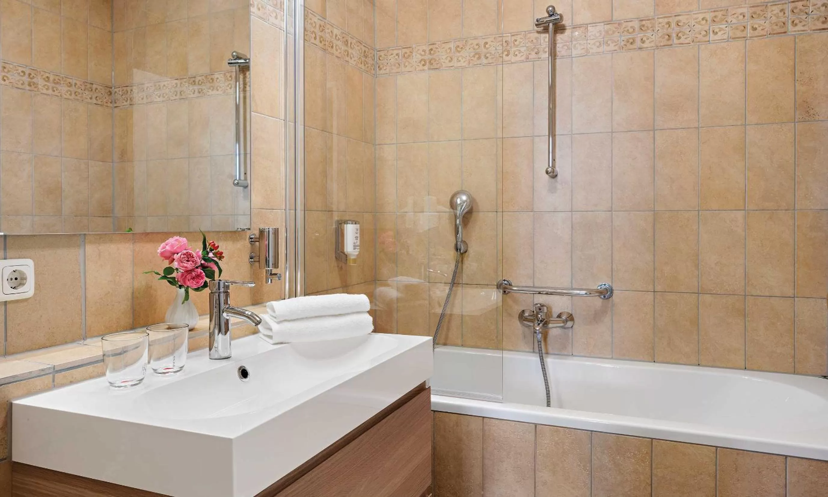 Bathroom in Hotel Liebl