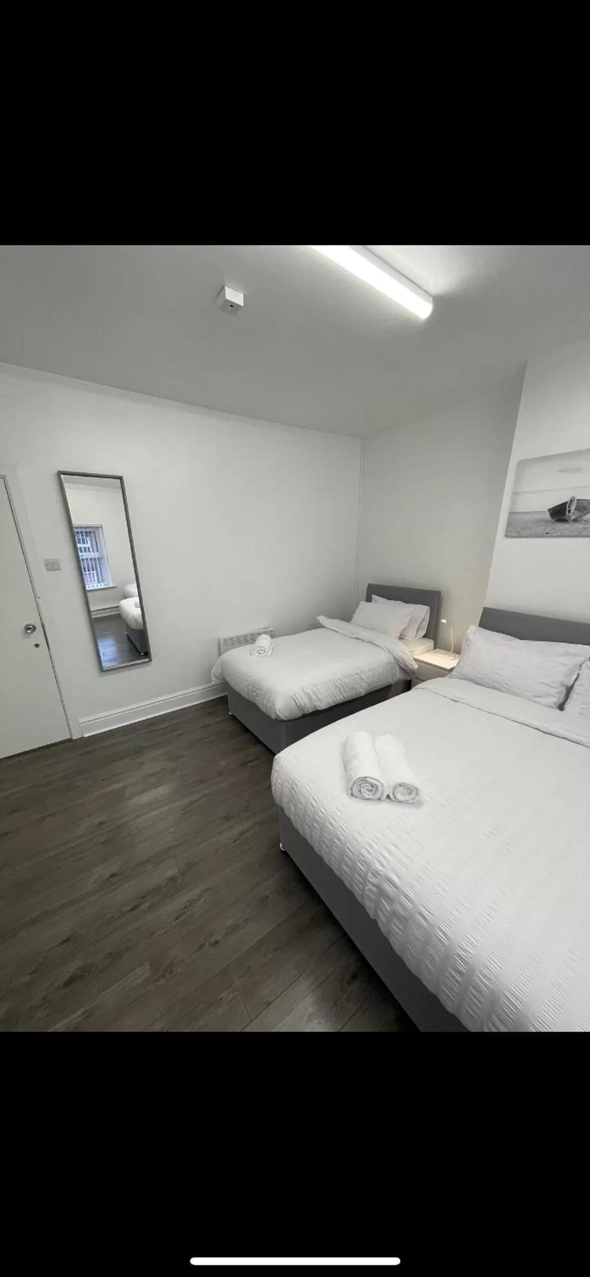 Bed in County road rooms