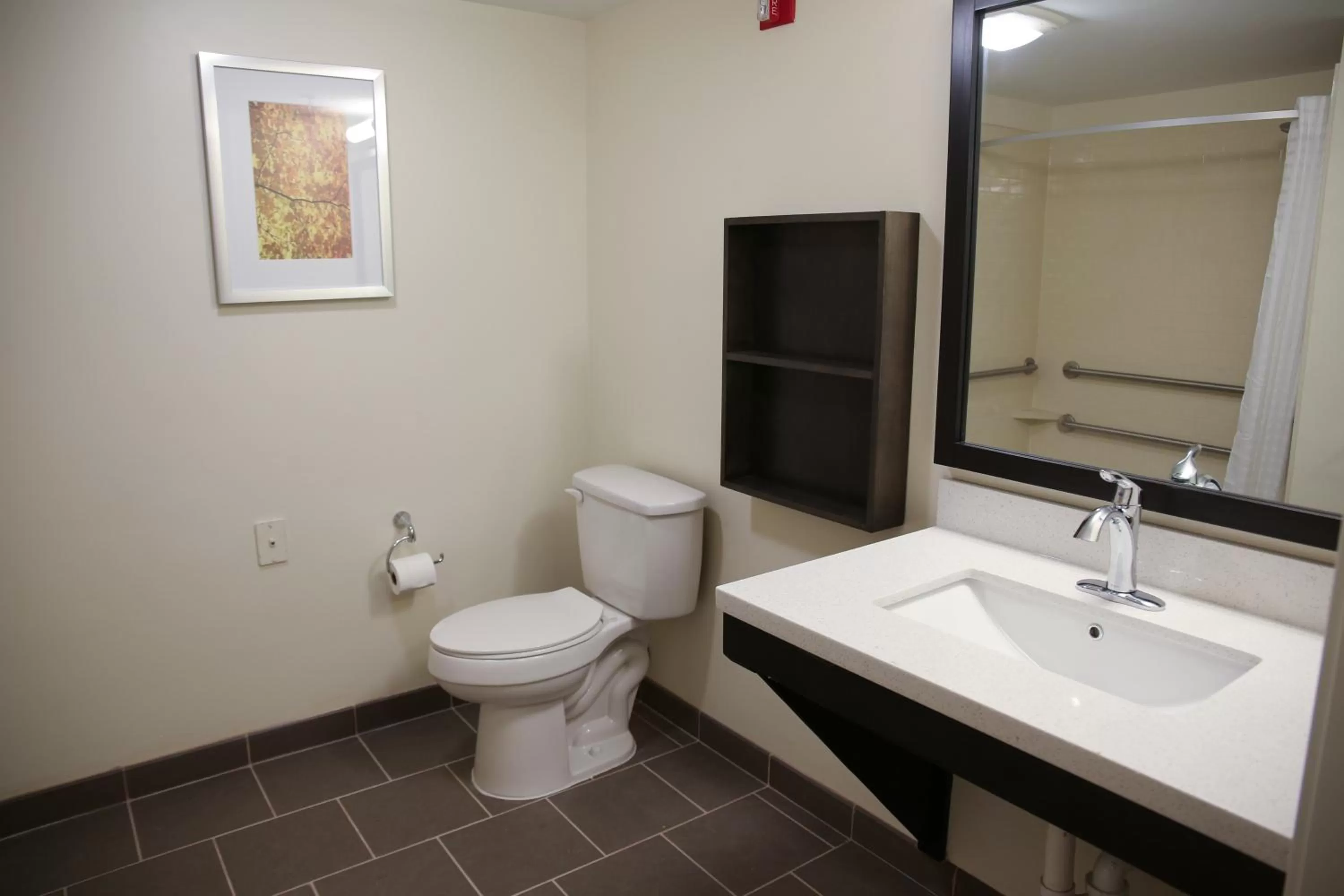 Bathroom in Candlewood Suites - Portland - Scarborough by IHG